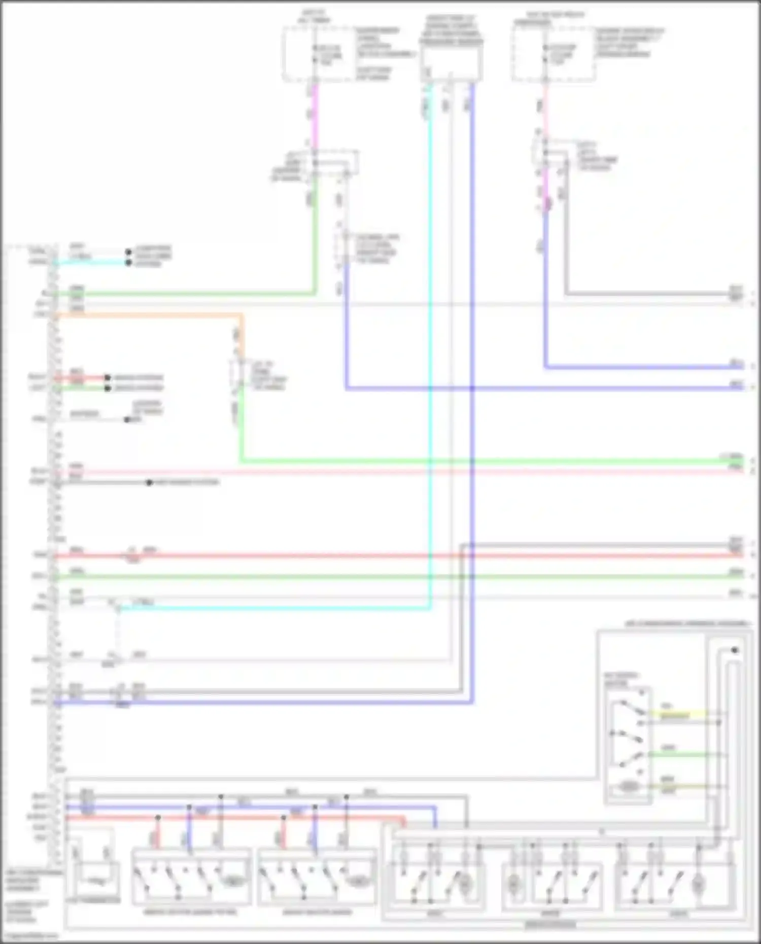 Venza Toyota II (2020-2024): Automatic a/c circuit (1 of 4)