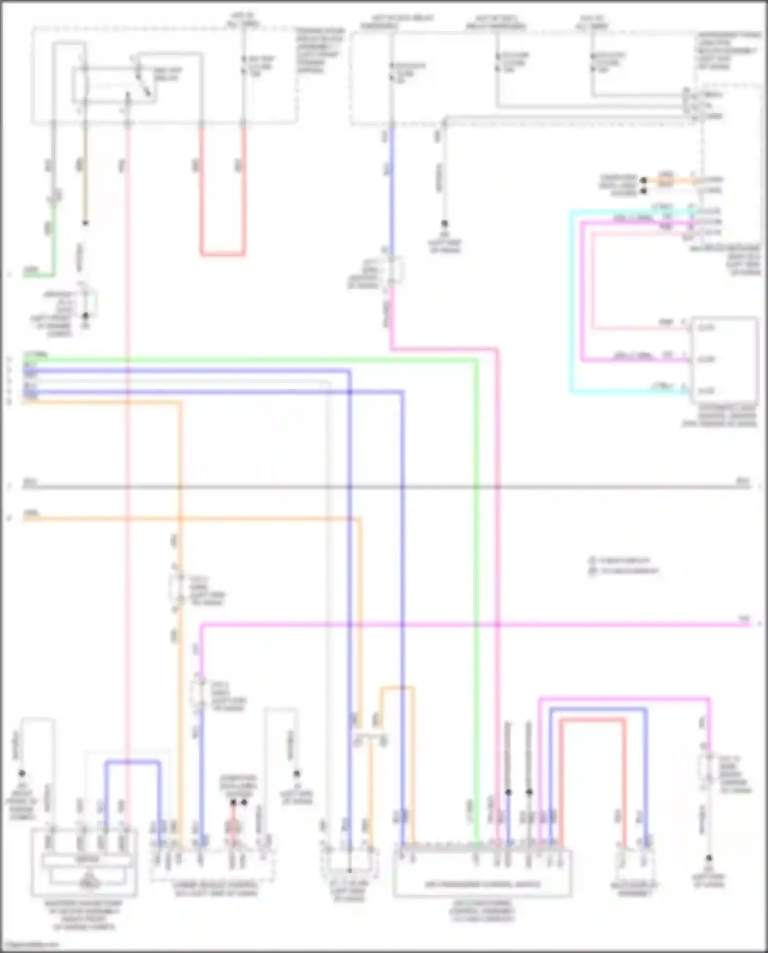 Venza Toyota II (2020-2024): Automatic a/c circuit (3 of 4)