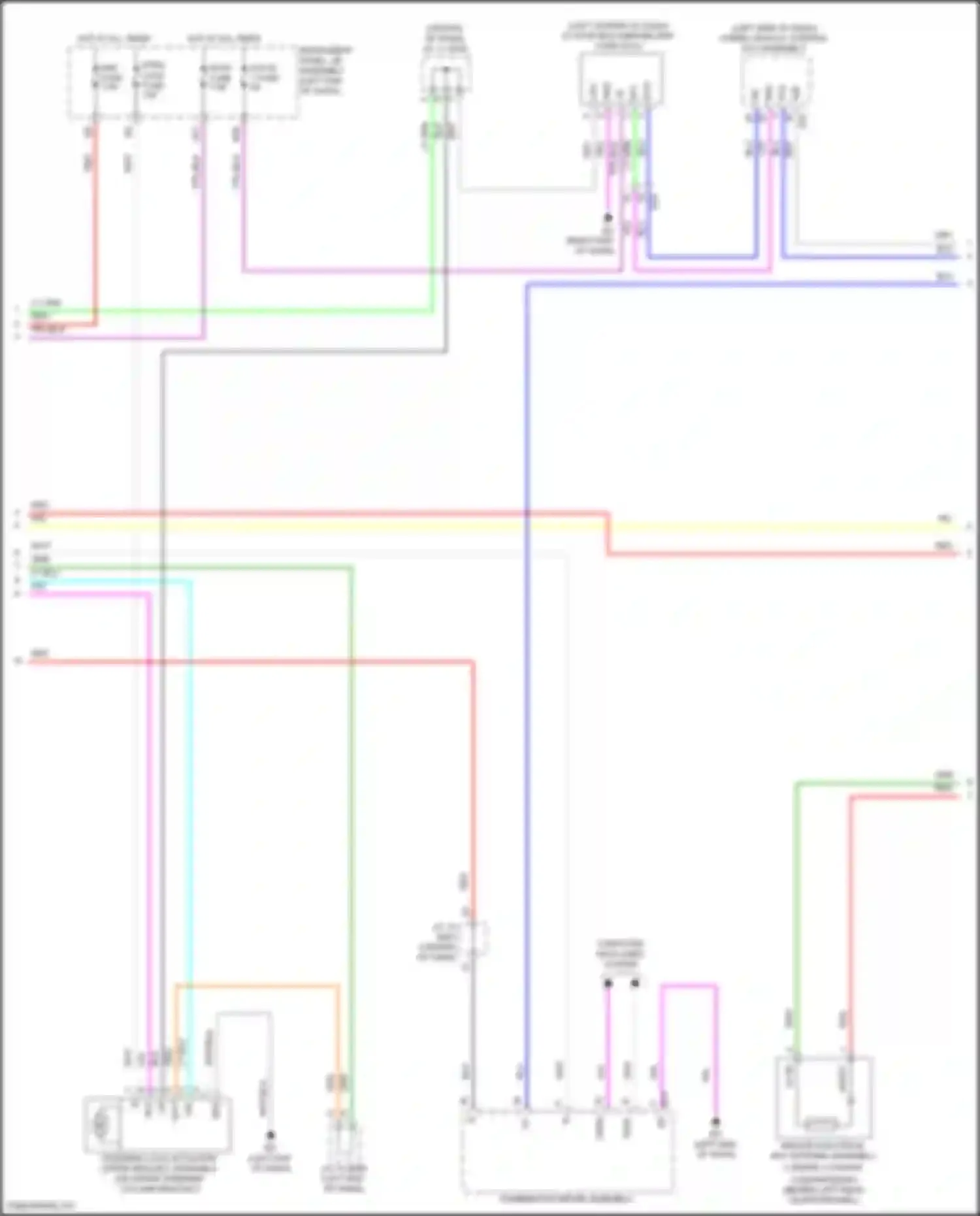 Venza Toyota II (2020-2024): Forced entry circuit (5 of 6)