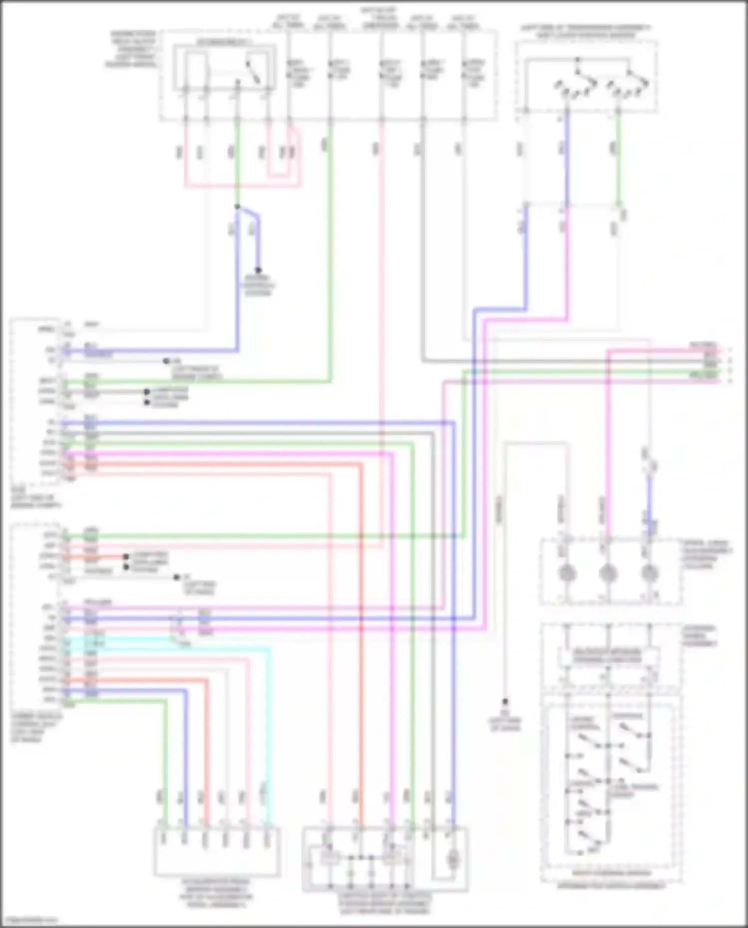 Venza Toyota II (2020-2024): Dynamic laser cruise control circuit (1 of 2)