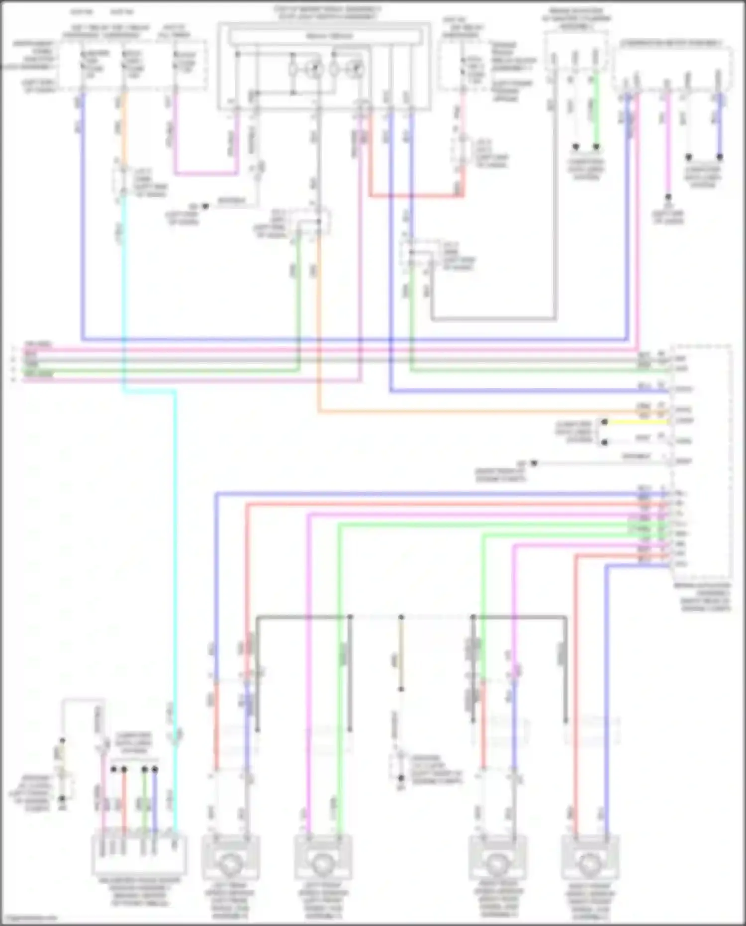 Venza Toyota II (2020-2024): Dynamic laser cruise control circuit (2 of 2)