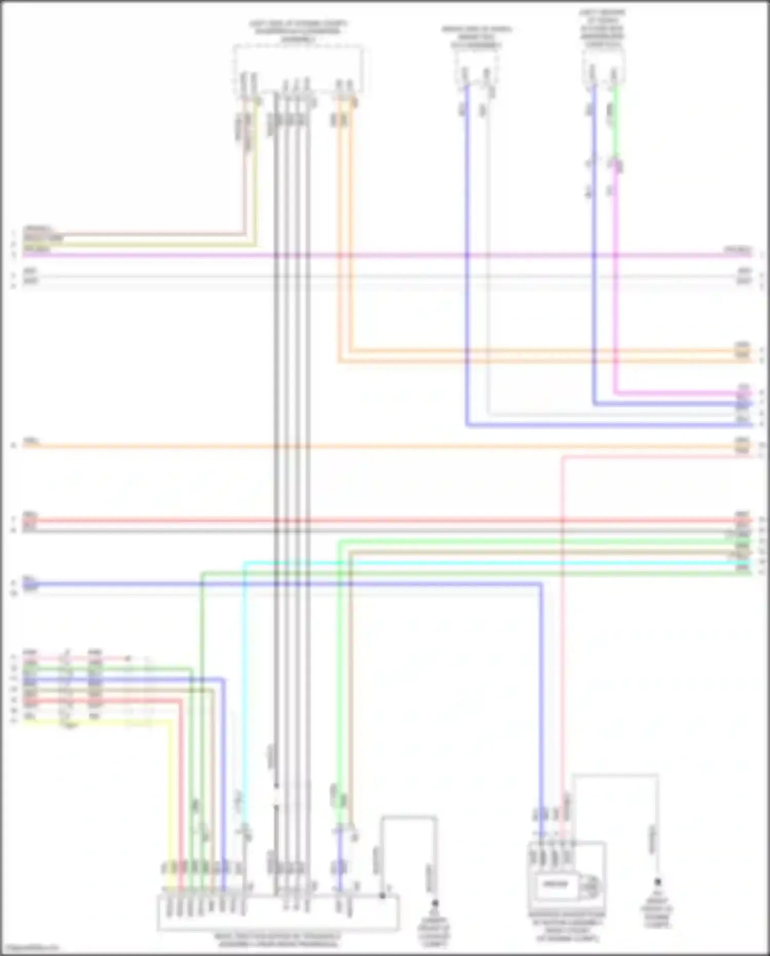 Venza Toyota II (2020-2024): Wiring diagram engine performance 2.5l hybrid, hybrid system circuit (4 of 9)