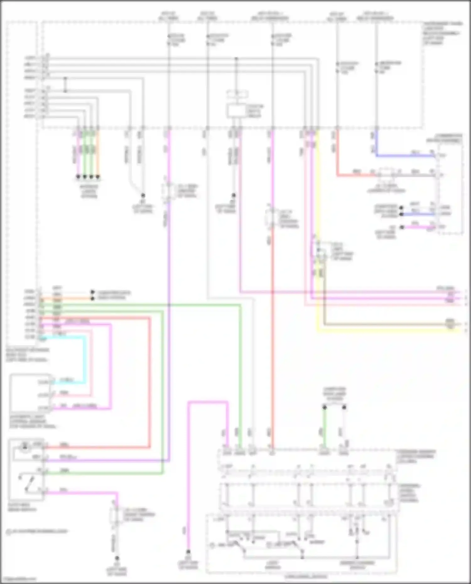 Venza Toyota II (2020-2024): Headlights circuit (1 of 2)