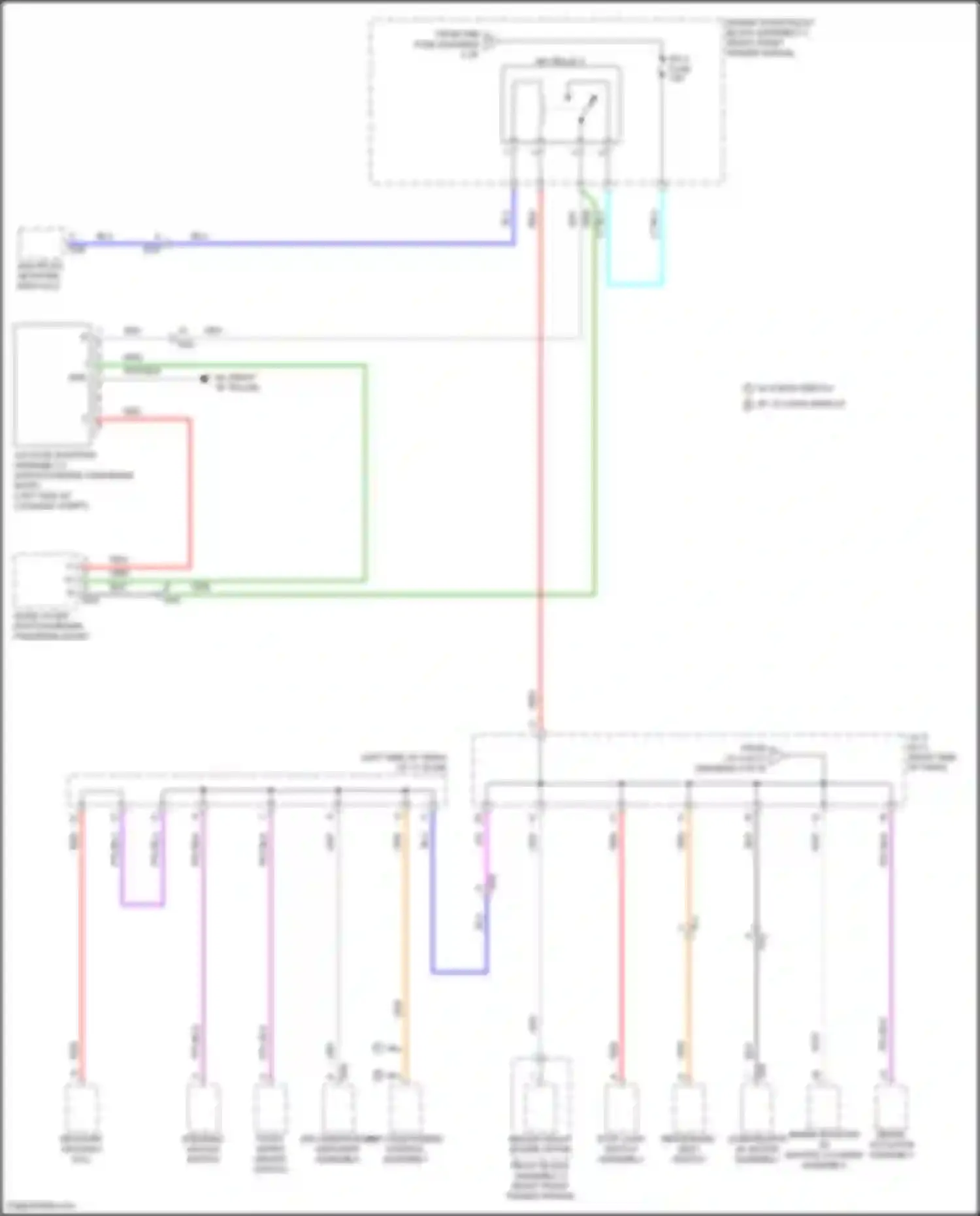 Venza Toyota II (2020-2024): Power distribution circuit (8 of 8)