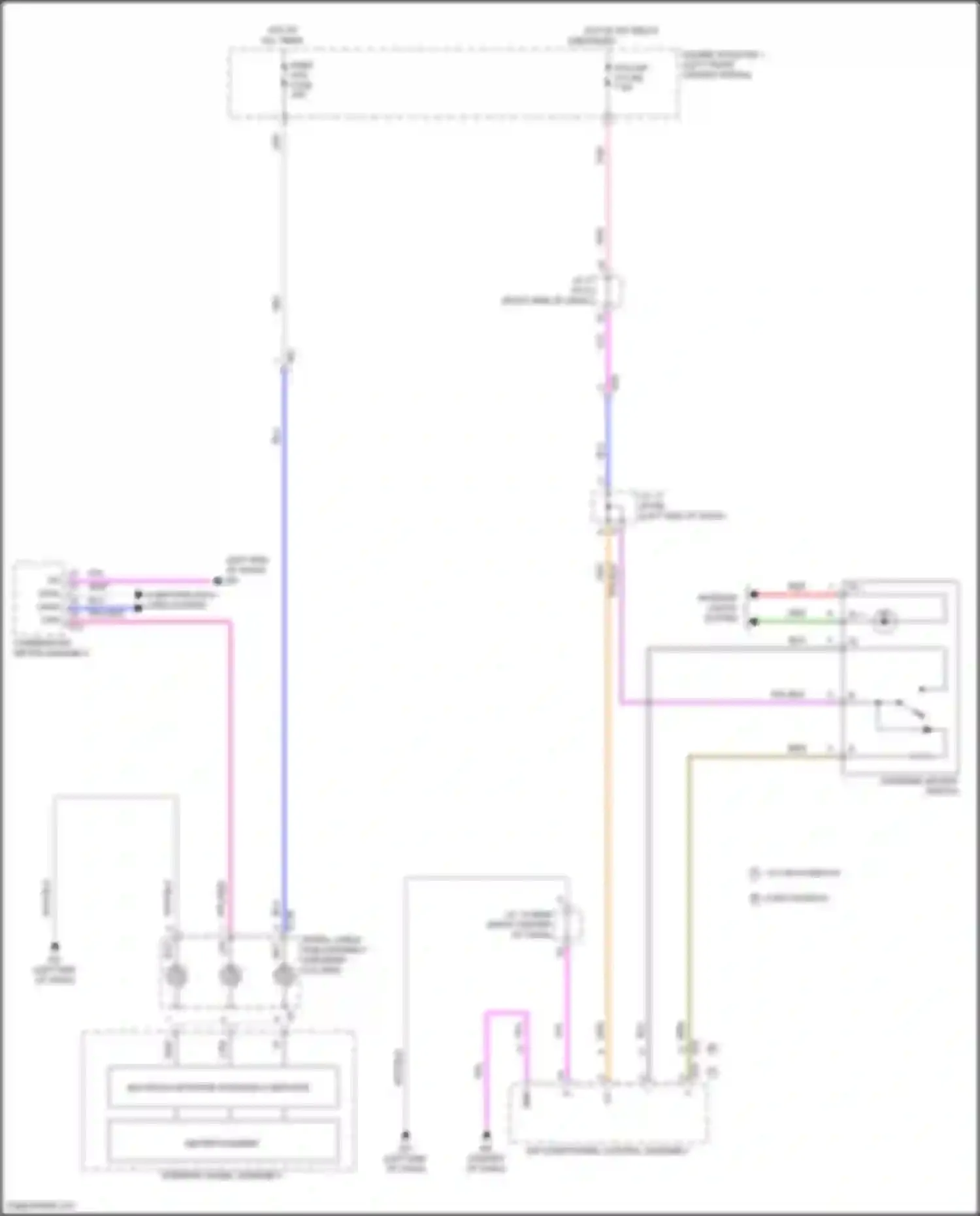 Venza Toyota II (2020-2024): Heated steering wheel circuit