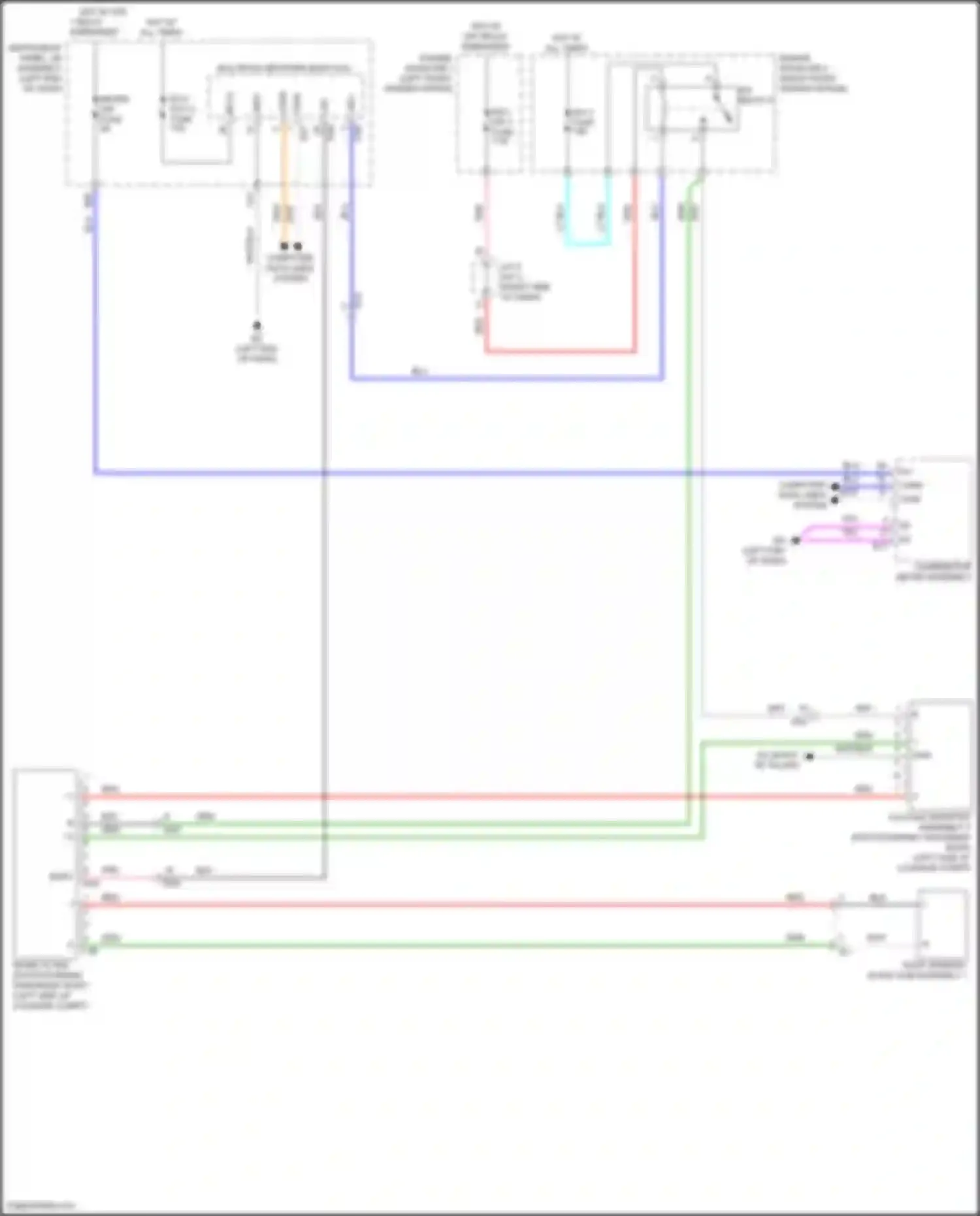 Venza Toyota II (2020-2024): Panoramic roof circuit