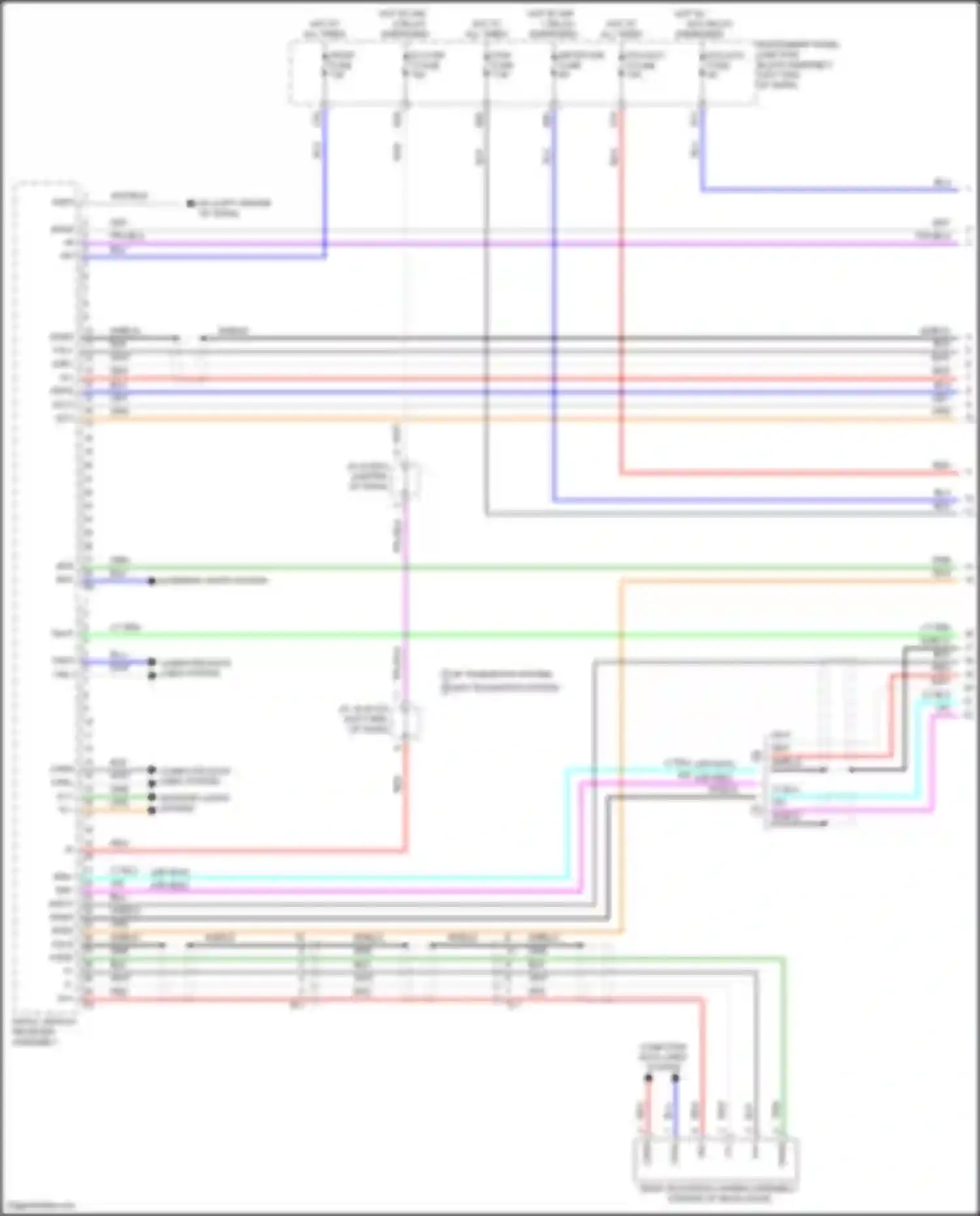 Venza Toyota II (2020-2024): Radio circuit, w/o navigation (1 of 4)