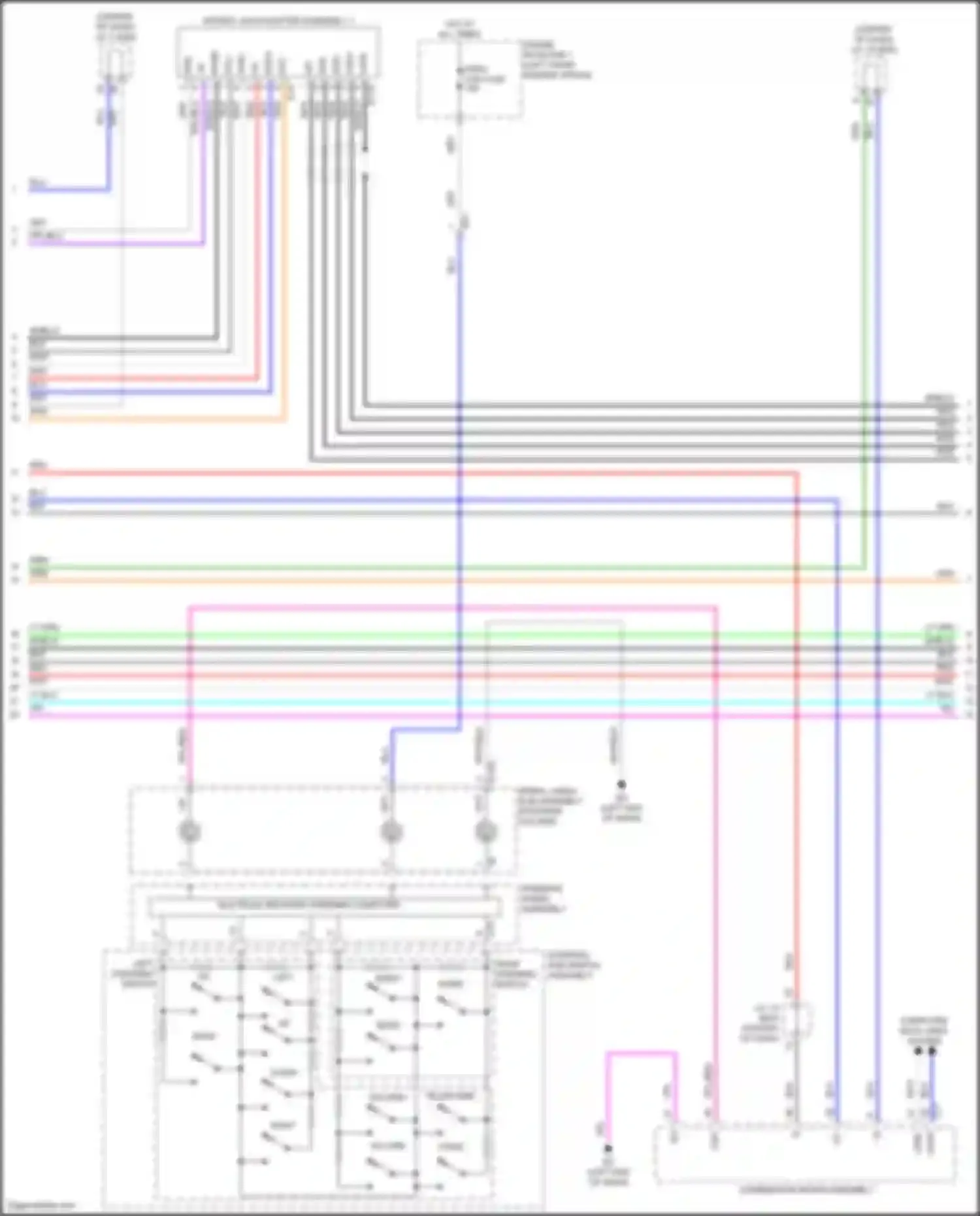 Venza Toyota II (2020-2024): Radio circuit, w/o navigation (2 of 4)