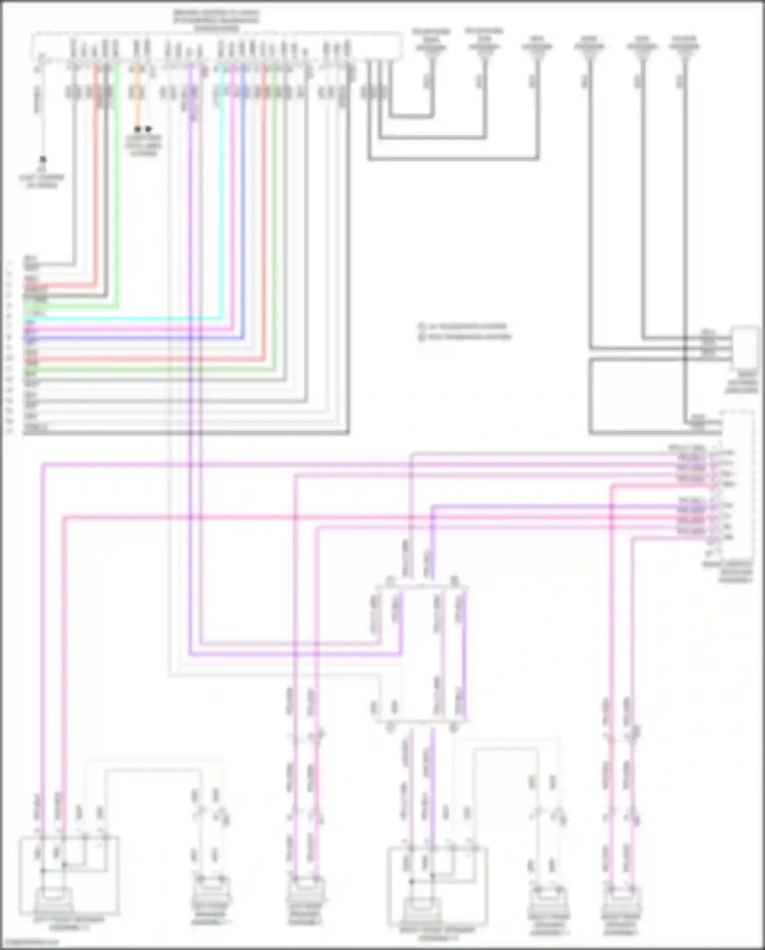 Venza Toyota II (2020-2024): Radio circuit, w/o navigation (4 of 4)