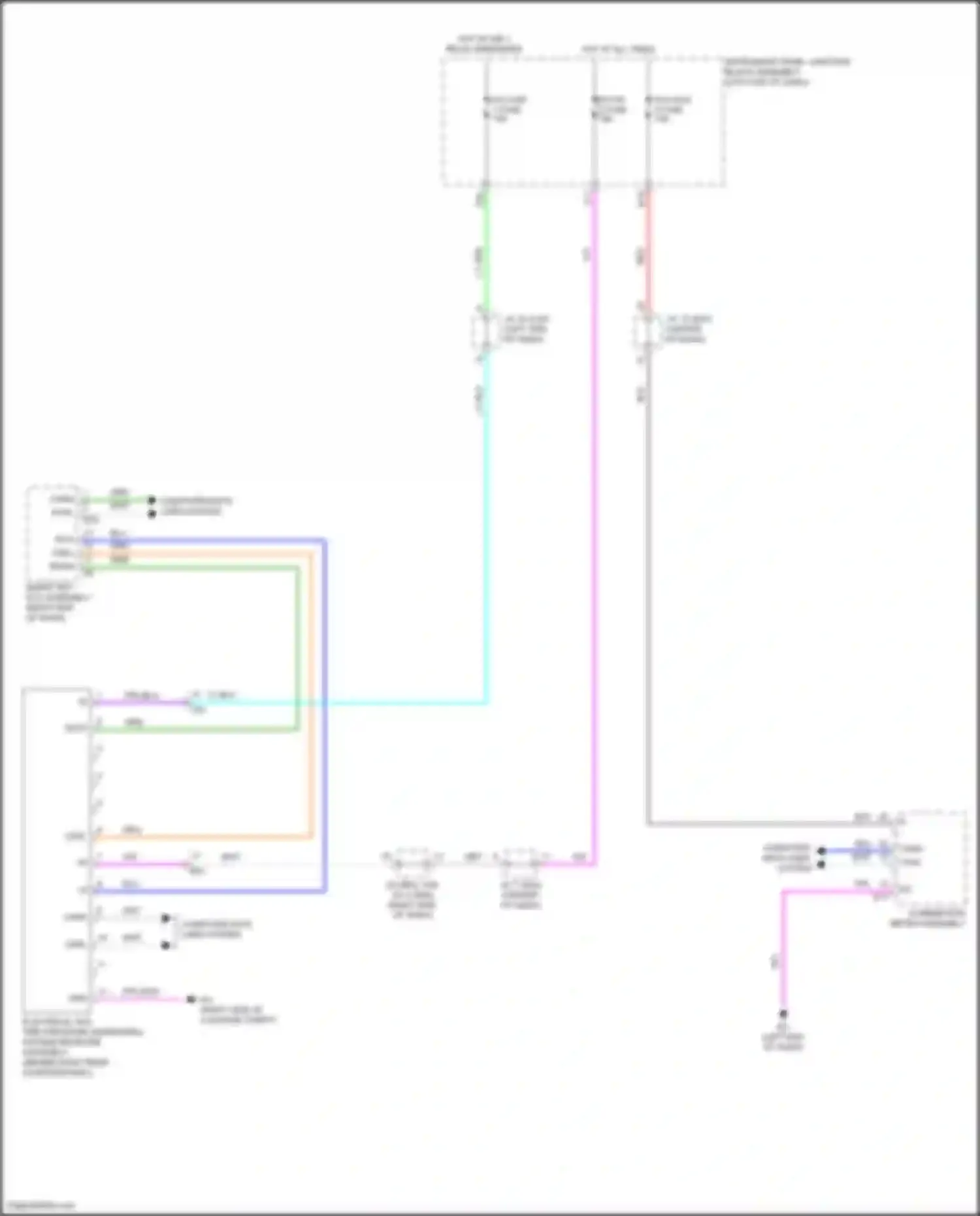 Venza Toyota II (2020-2024): Tire pressure monitoring circuit