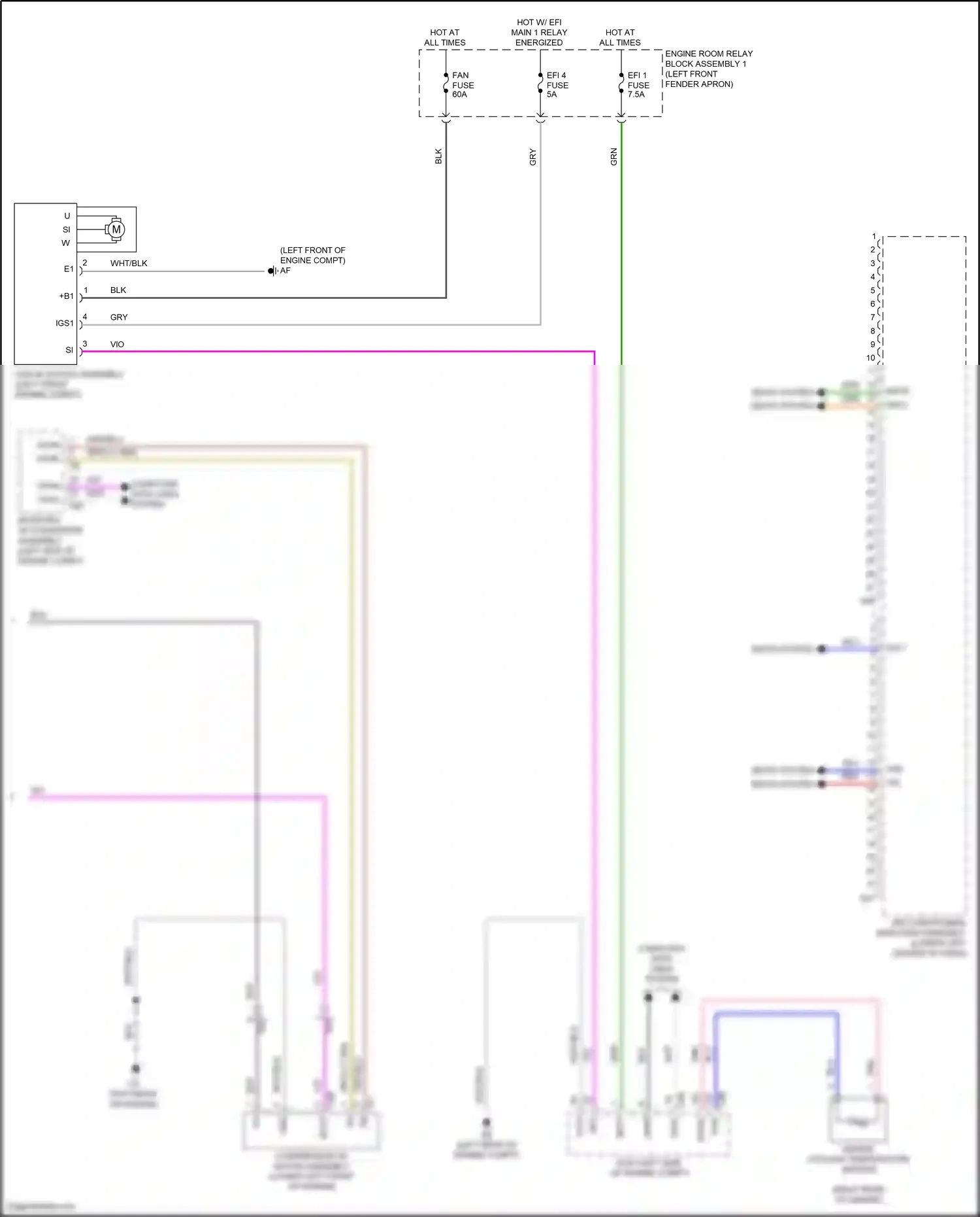 Wiring diagram computer data lines system for Toyota Venza II (2020-2024) (64 of 87)