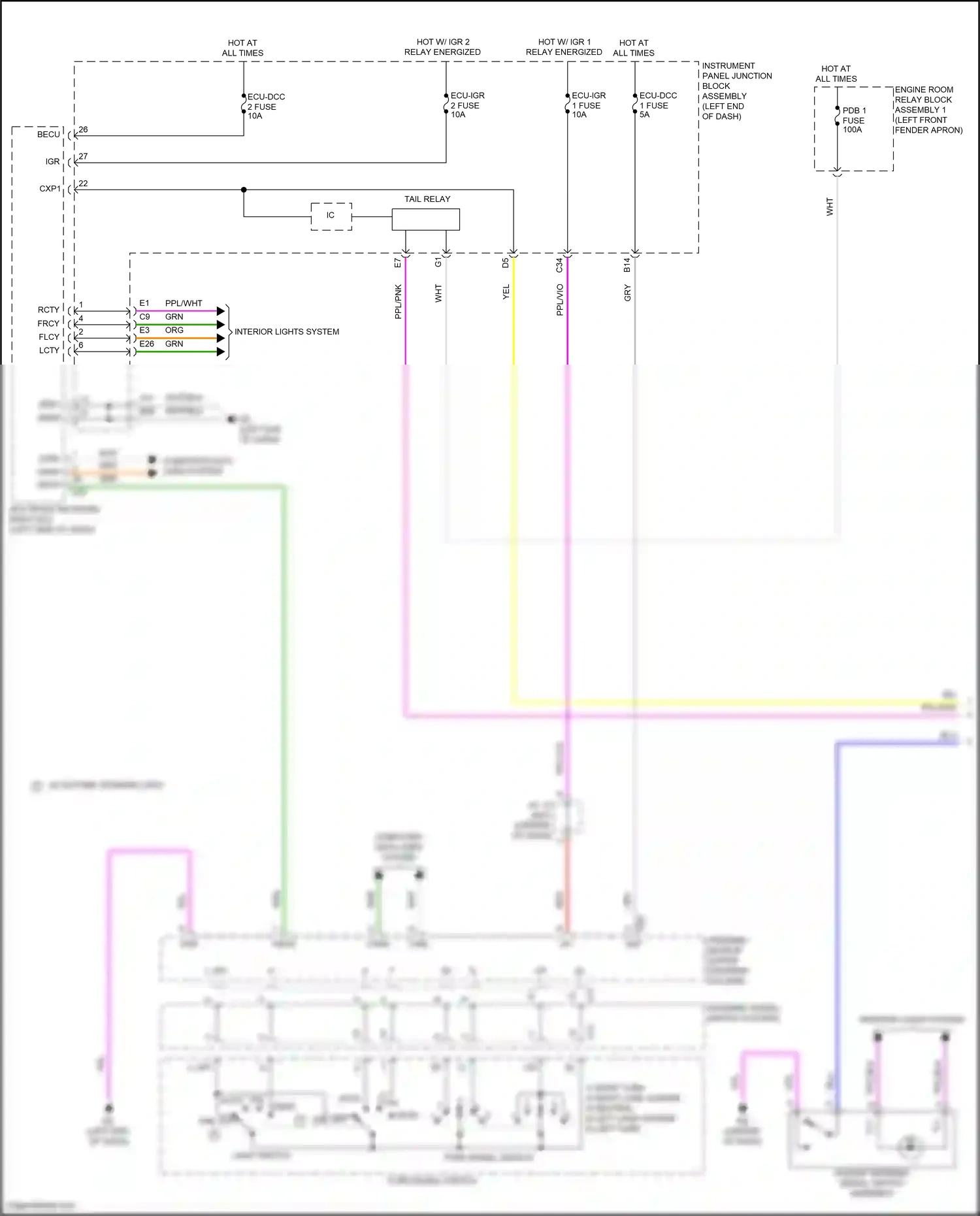 Wiring diagram computer data lines system for Toyota Venza II (2020-2024) (52 of 87)