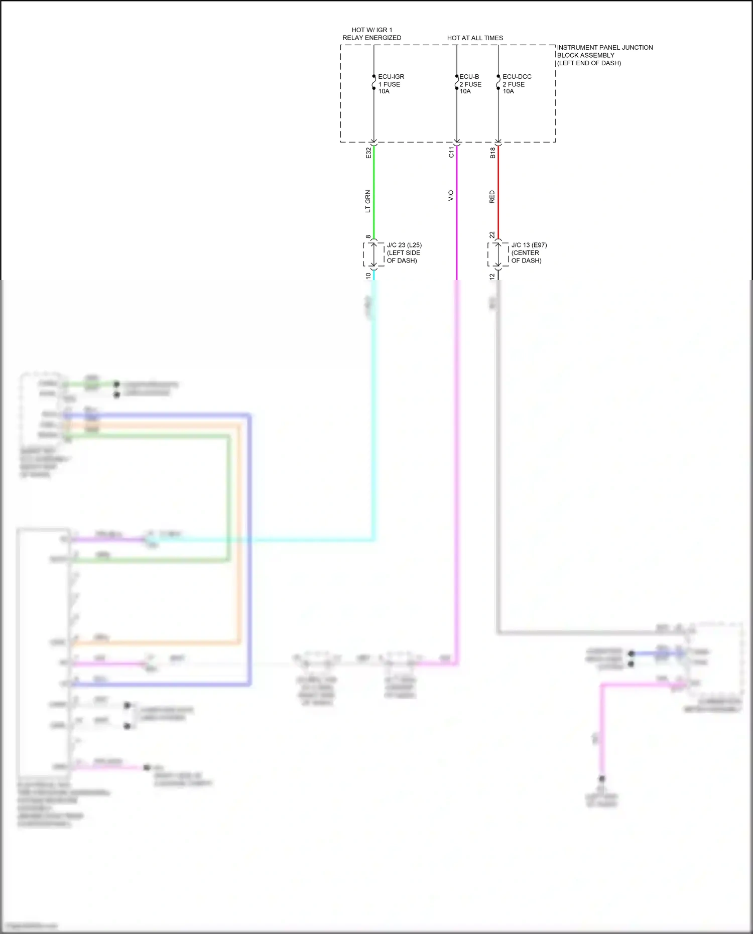 Wiring diagram computer data lines system for Toyota Venza II (2020-2024) (30 of 87)