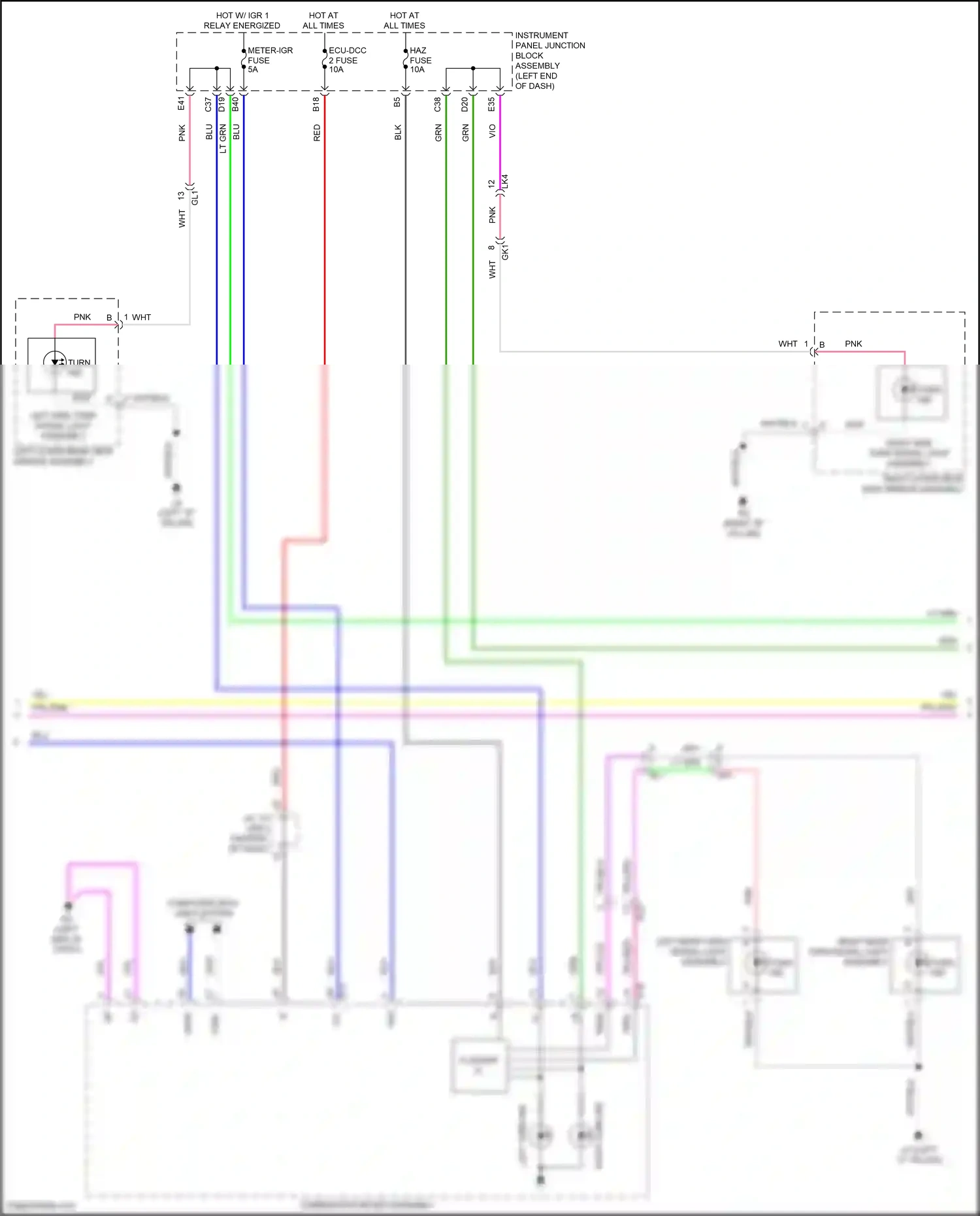 Wiring diagram computer data lines system for Toyota Venza II (2020-2024) (53 of 87)