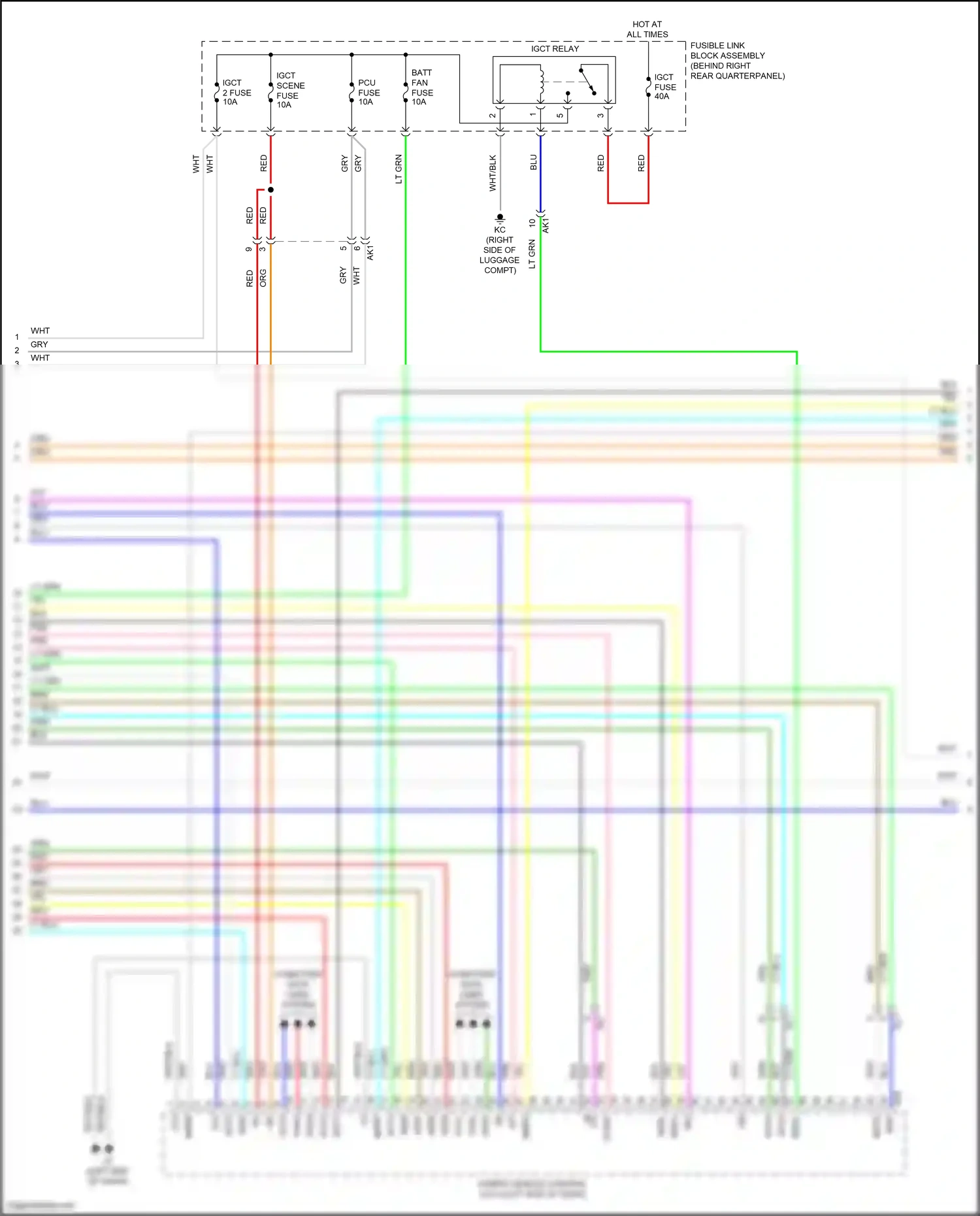 Wiring diagram computer data lines system for Toyota Venza II (2020-2024) (86 of 87)