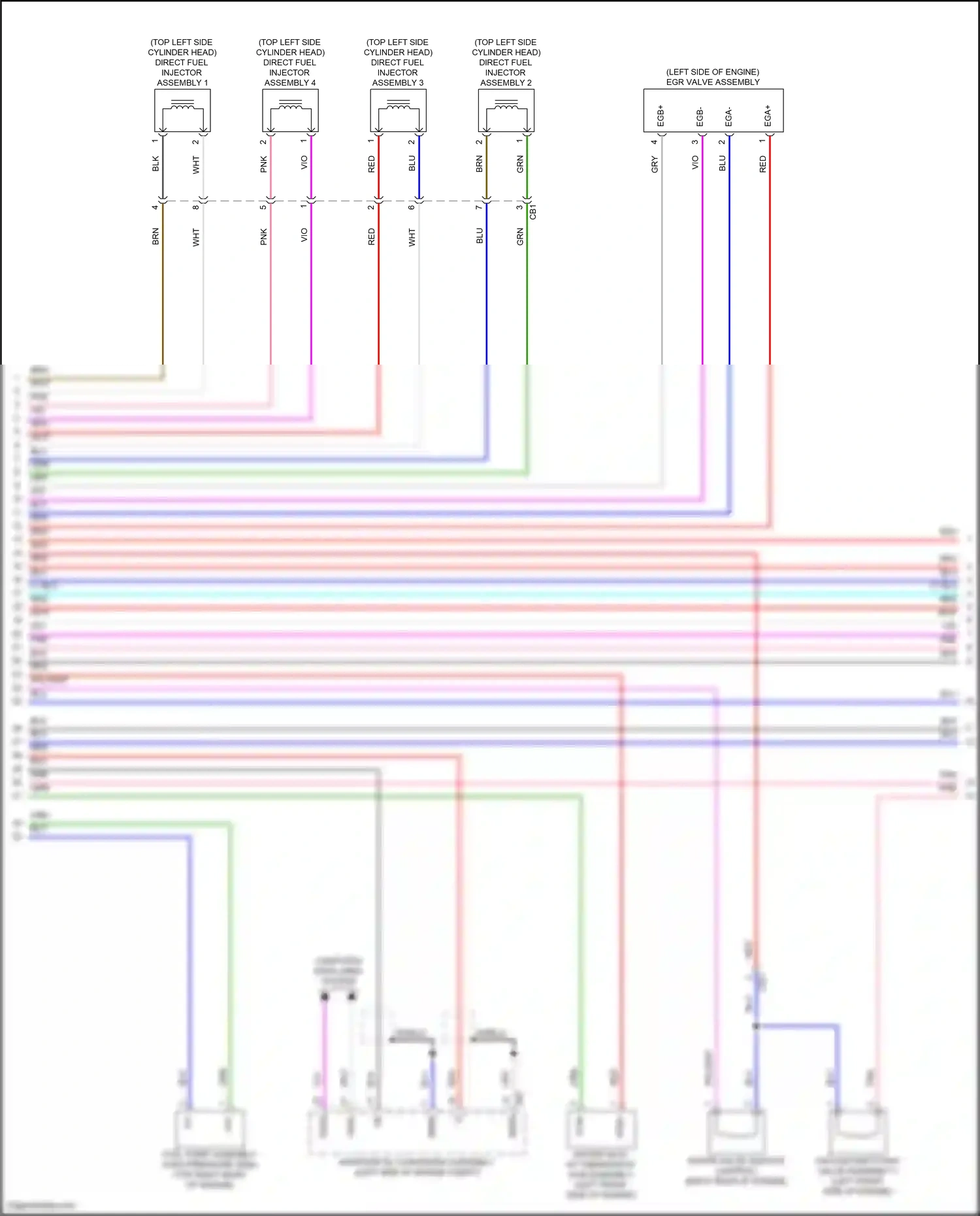 Wiring diagram computer data lines system for Toyota Venza II (2020-2024) (82 of 87)