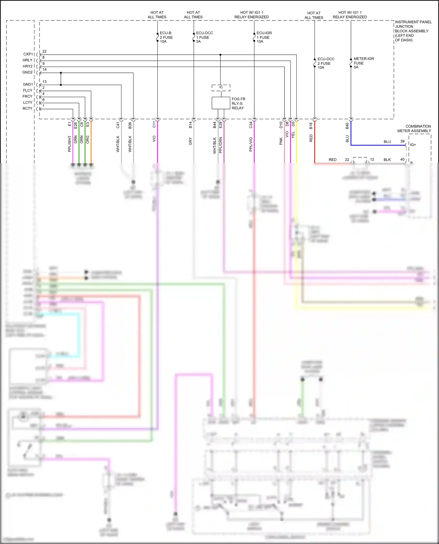 Wiring diagram computer data lines system for Toyota Venza II (2020-2024) (25 of 87)