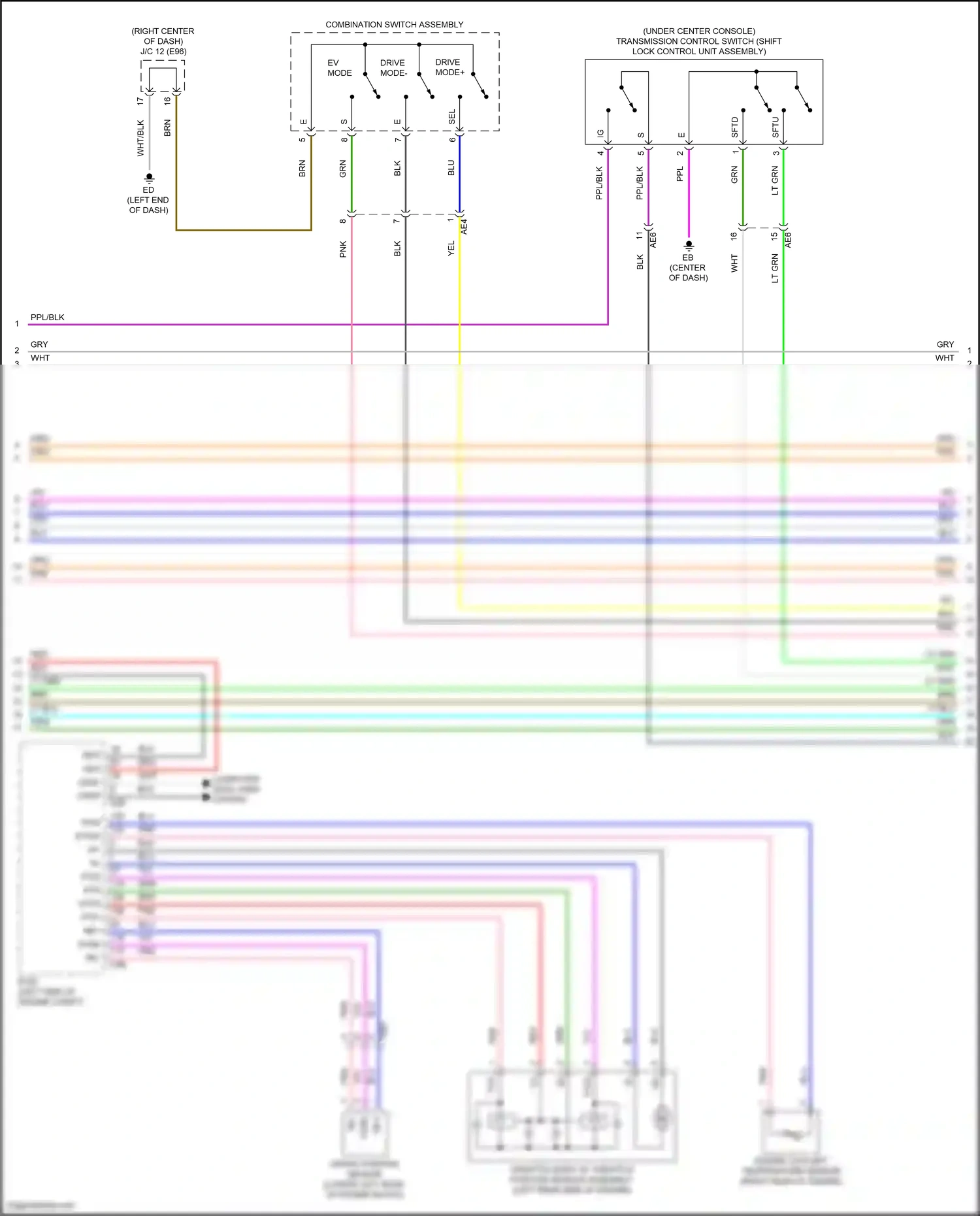 Wiring diagram engine coolant temperature sensor for Toyota Venza II (2020-2024) (4 of 4)