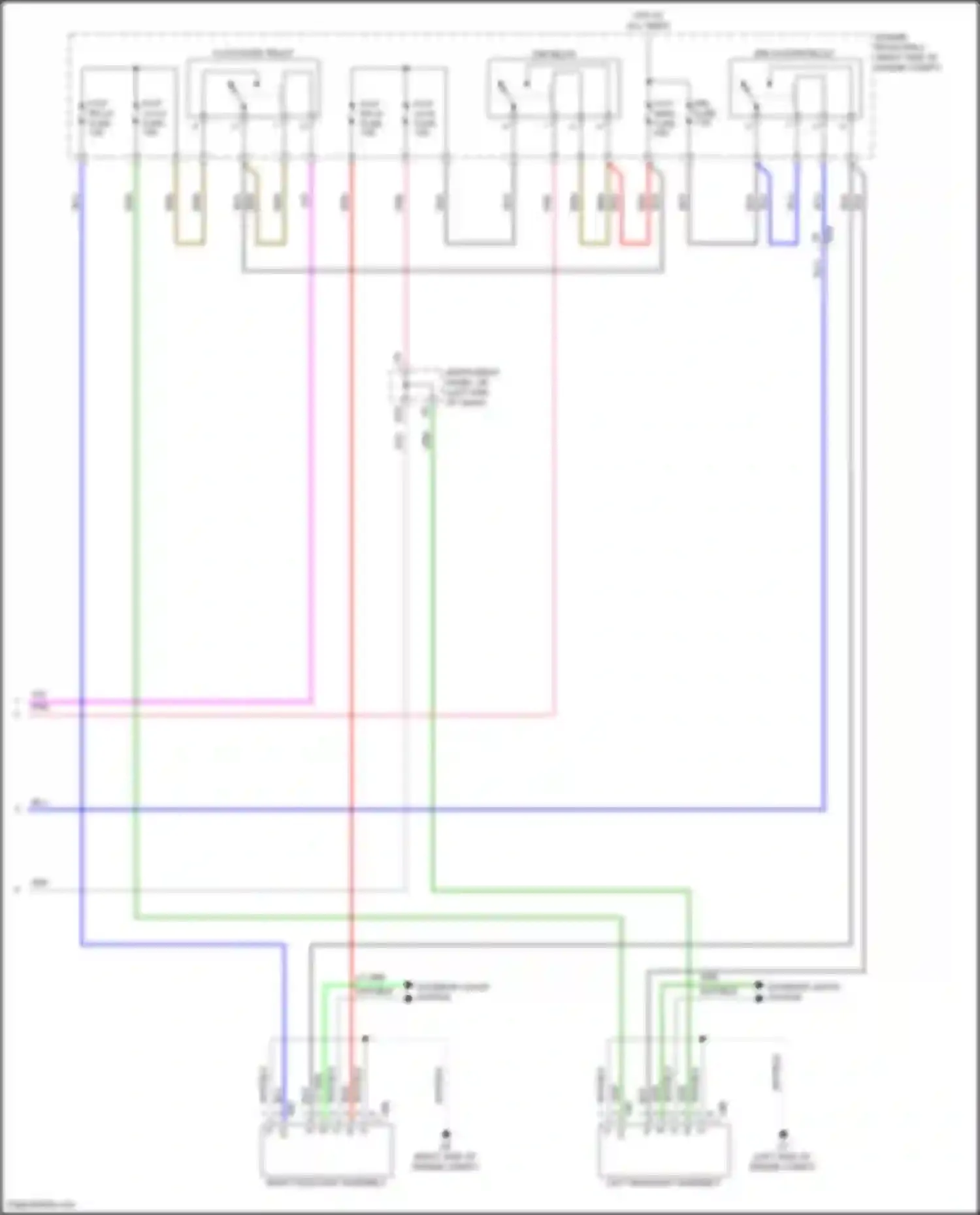 Yaris Toyota DJ/DL (2016-2020): Headlights circuit, w/ projector headlights (3 of 3)