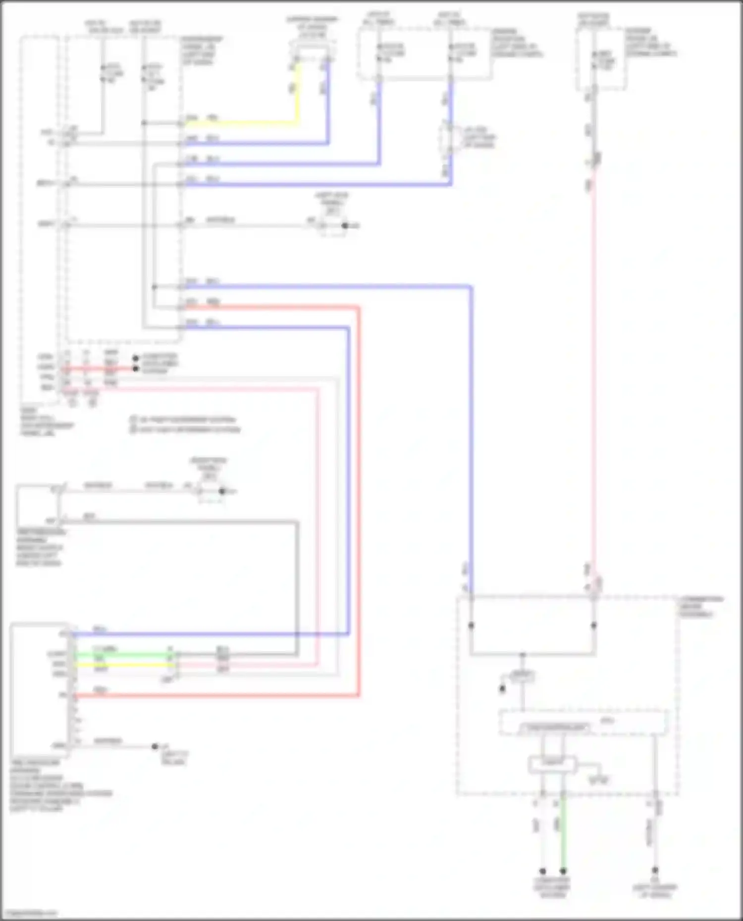 Yaris Toyota DJ/DL (2016-2020): Tire pressure monitoring circuit