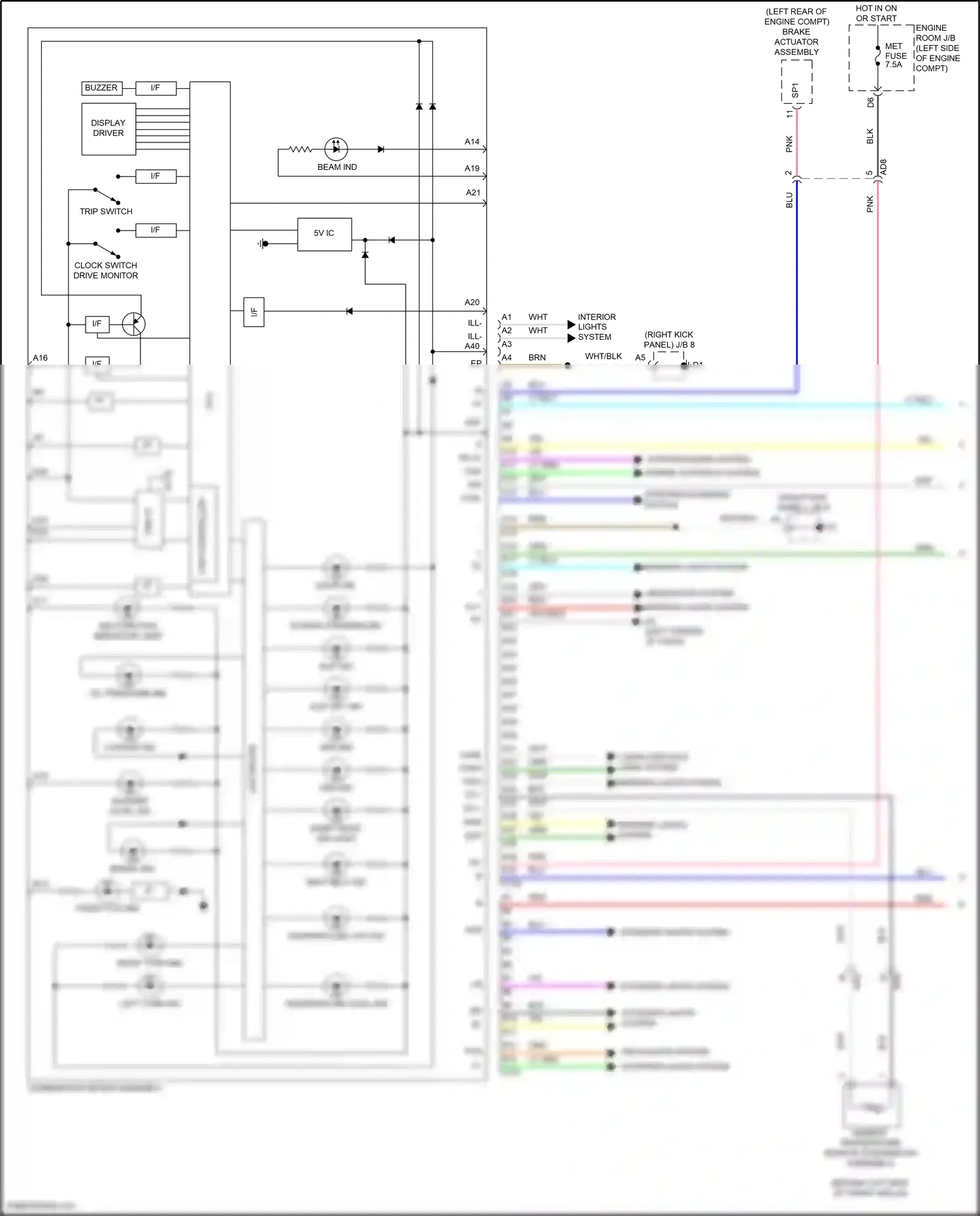 Wiring diagram can controller for Toyota Yaris DJ/DL (2016-2020) (11 of 12)