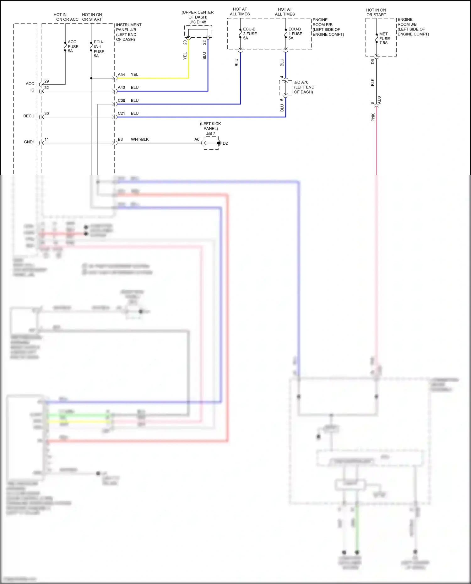 Wiring diagram can controller for Toyota Yaris DJ/DL (2016-2020) (10 of 12)