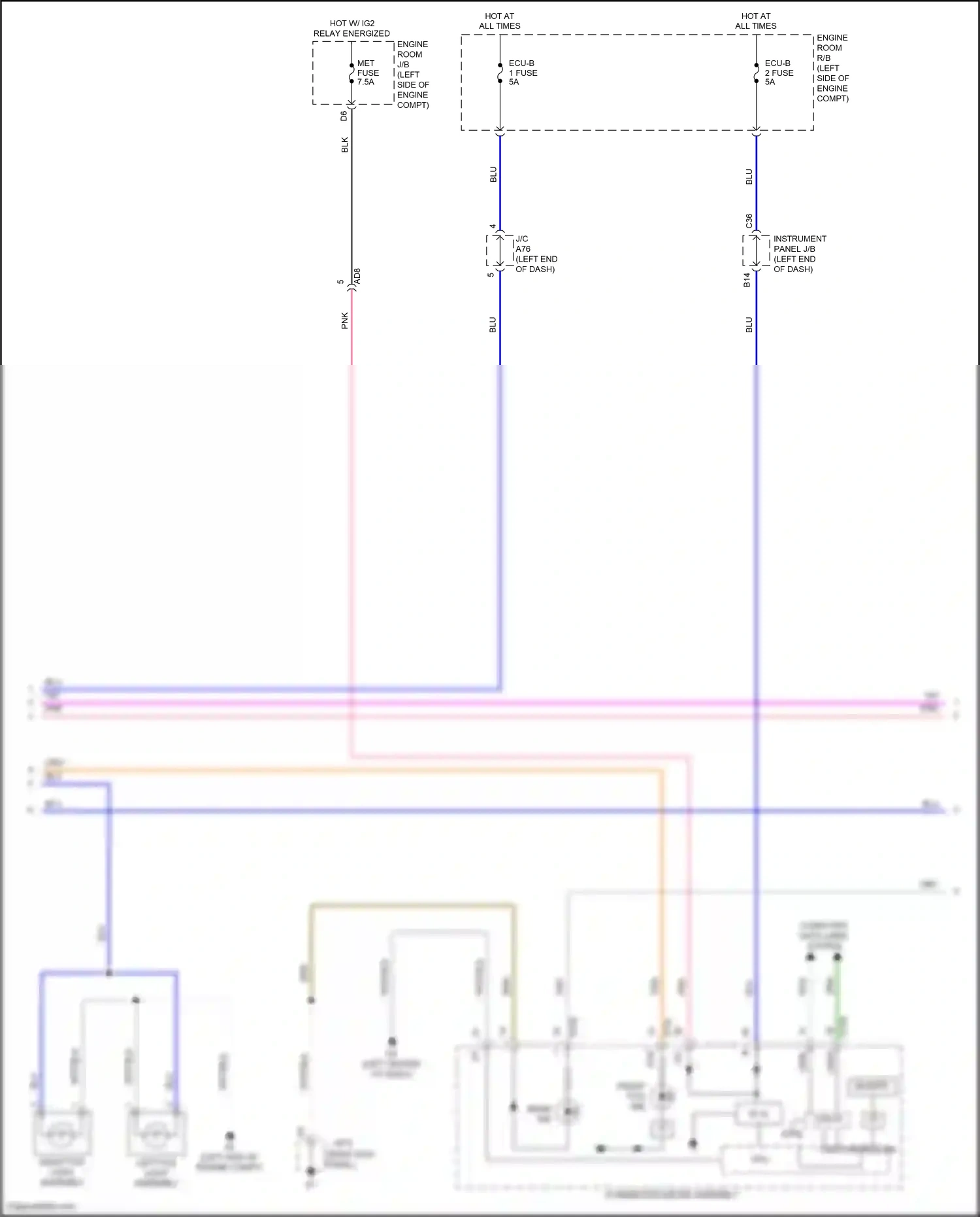 Wiring diagram can controller for Toyota Yaris DJ/DL (2016-2020) (5 of 12)
