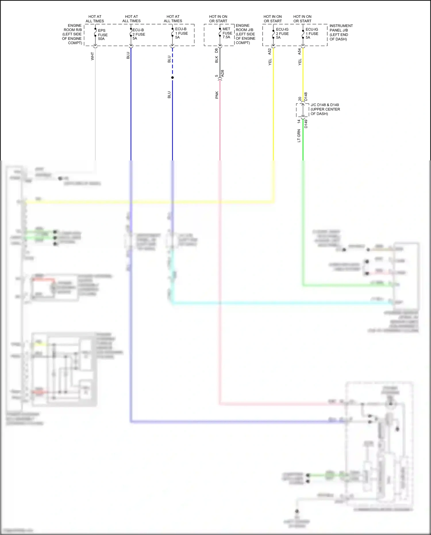 Wiring diagram can controller for Toyota Yaris DJ/DL (2016-2020) (2 of 12)