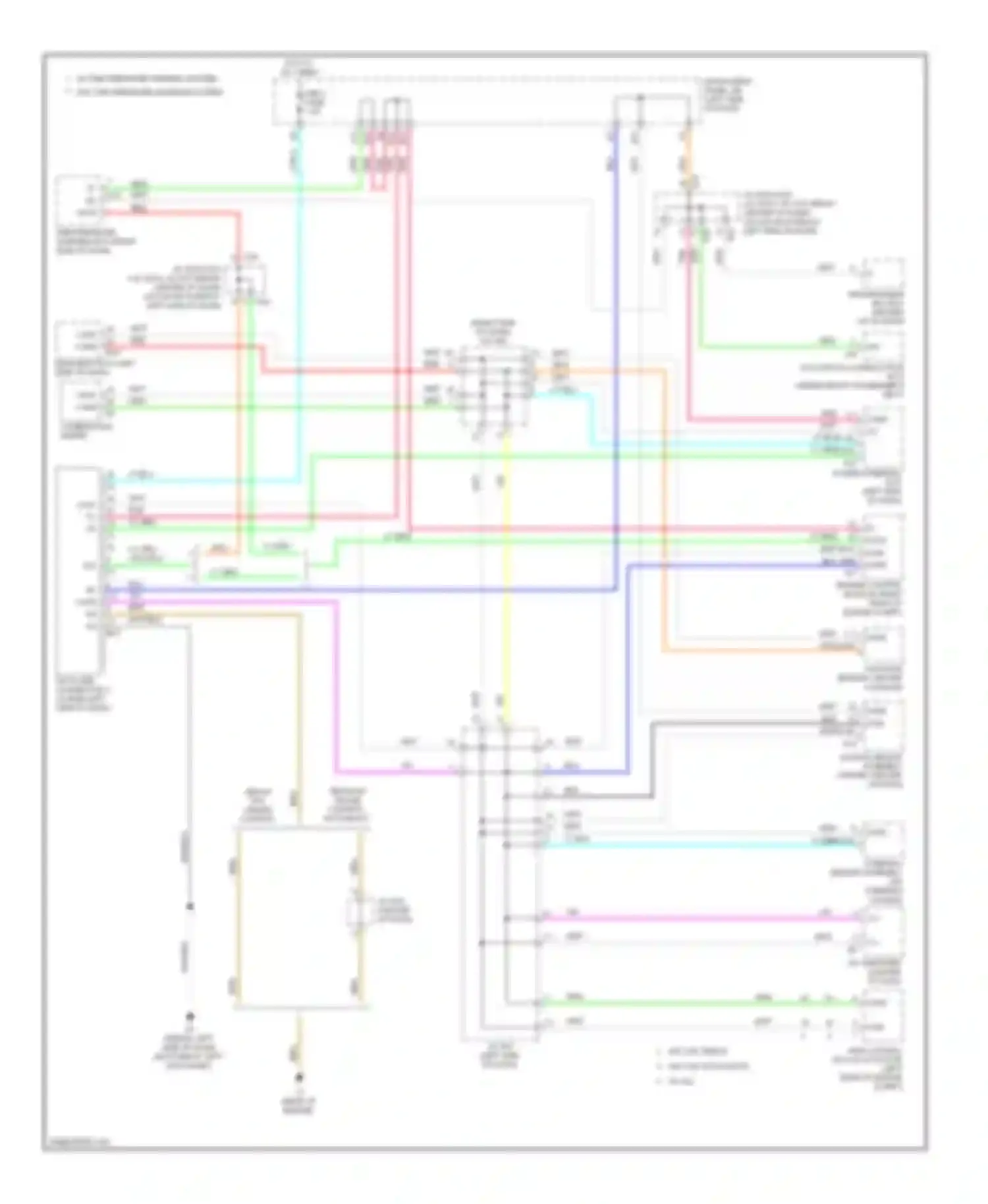 Yaris Toyota II facelift (2009-2012): Computer data lines circuit