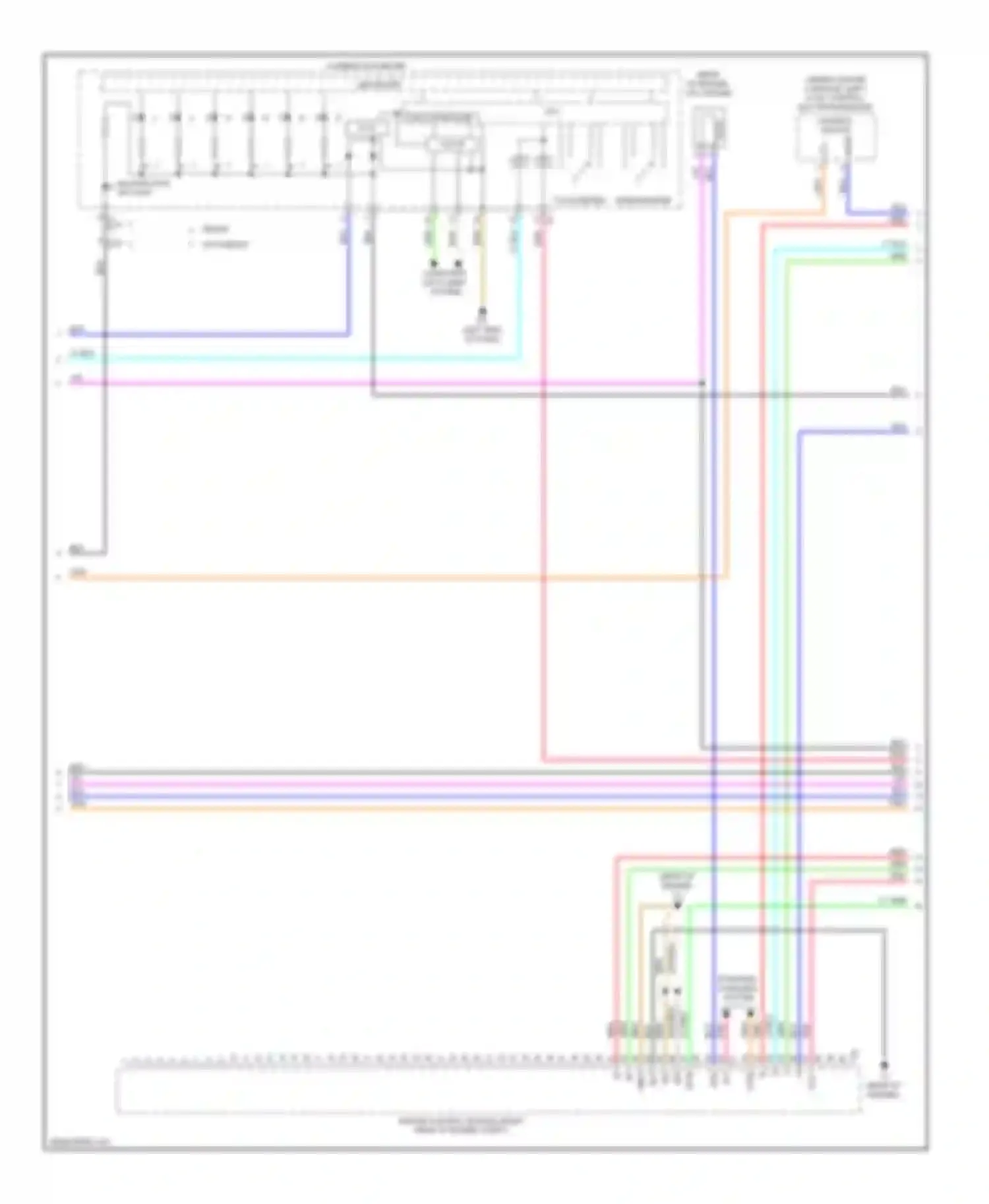 Yaris Toyota II facelift (2009-2012): Wiring diagram engine performance 1.5l (2 of 4)