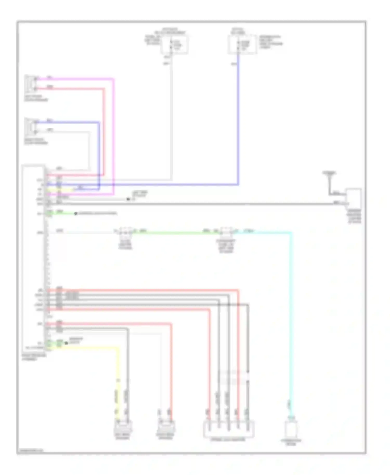 Yaris Toyota II facelift (2009-2012): Radio circuit