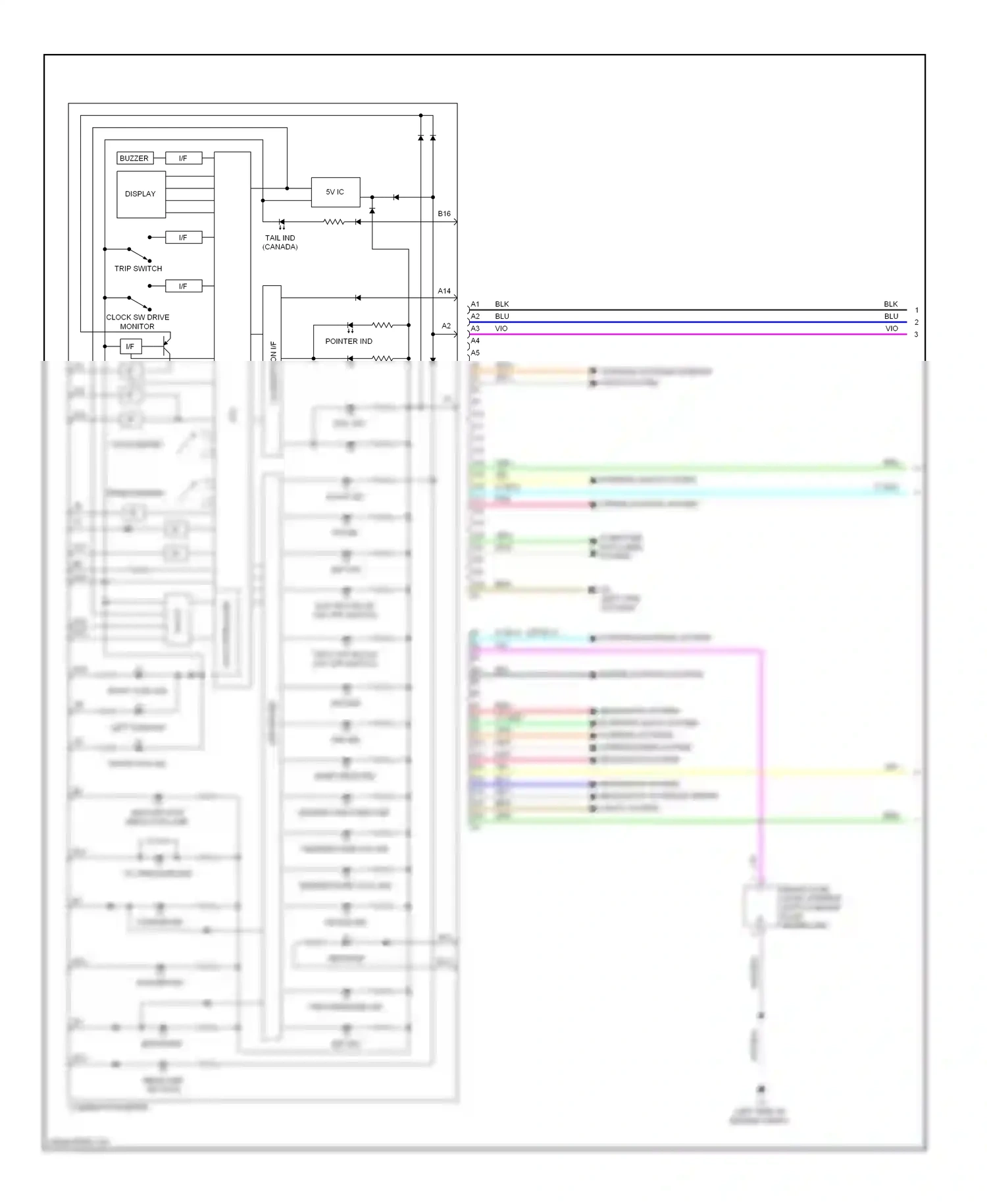Wiring diagram computer data lines system for Toyota Yaris II facelift (2009-2012) (6 of 17)
