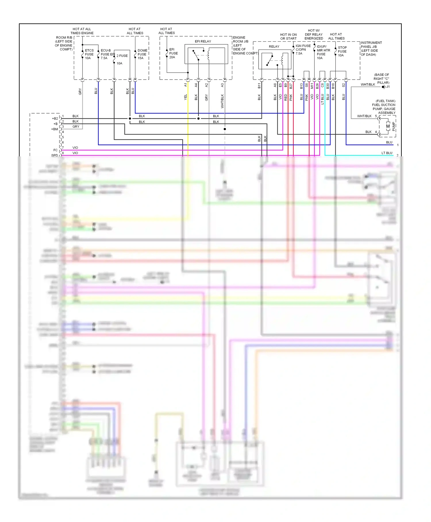 Wiring diagram cruise control system computer data lines system ccs canh vpmp for Toyota Yaris II facelift (2009-2012) (1 of 1)
