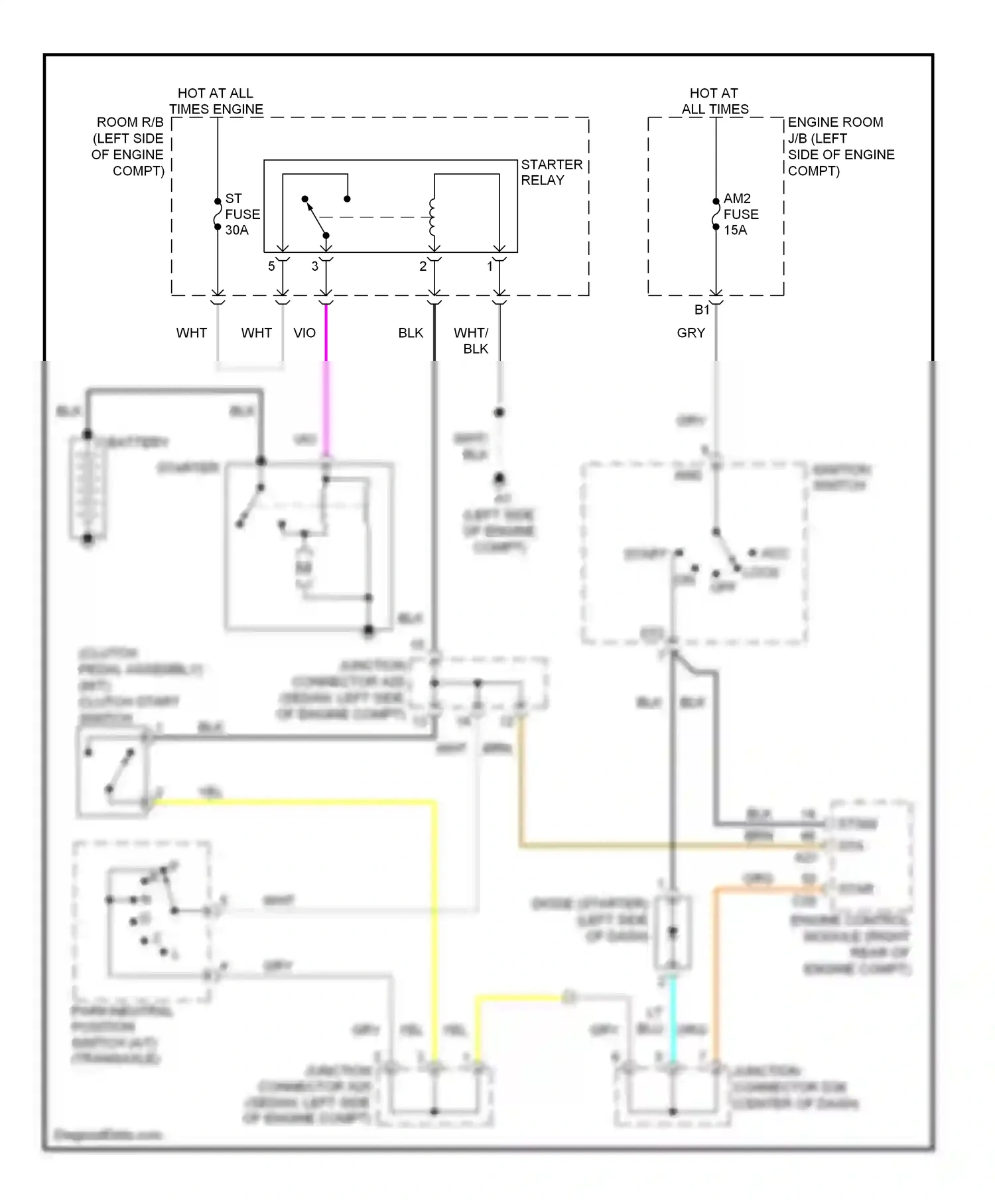 Wiring diagram org/ for Toyota Yaris II facelift (2009-2012) (33 of 37)