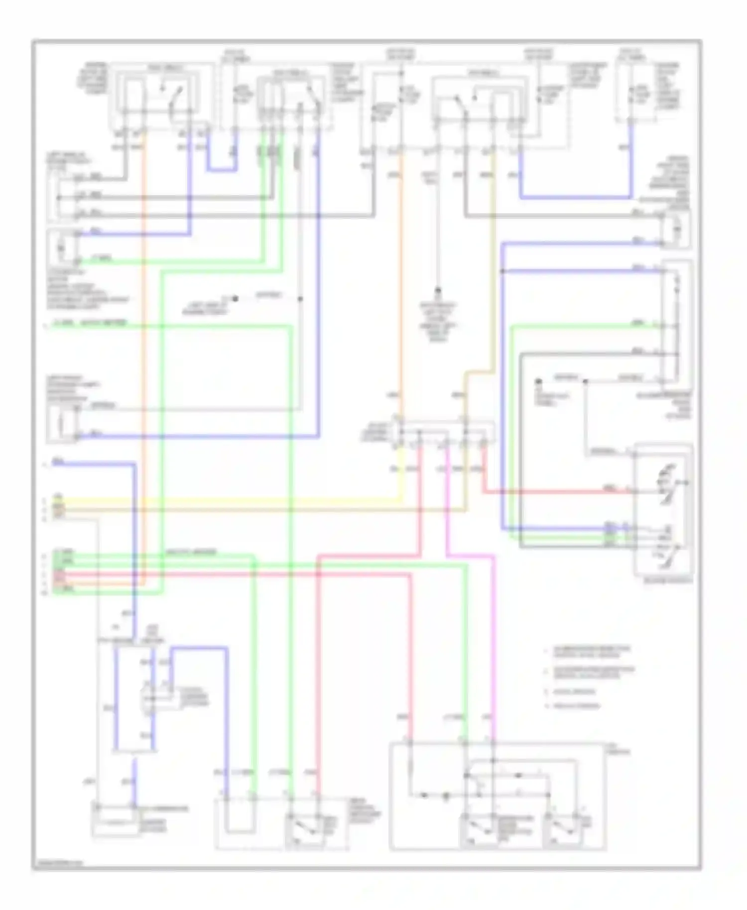 Yaris Toyota II (2005-2009): Manual a/c circuit (2 of 2)