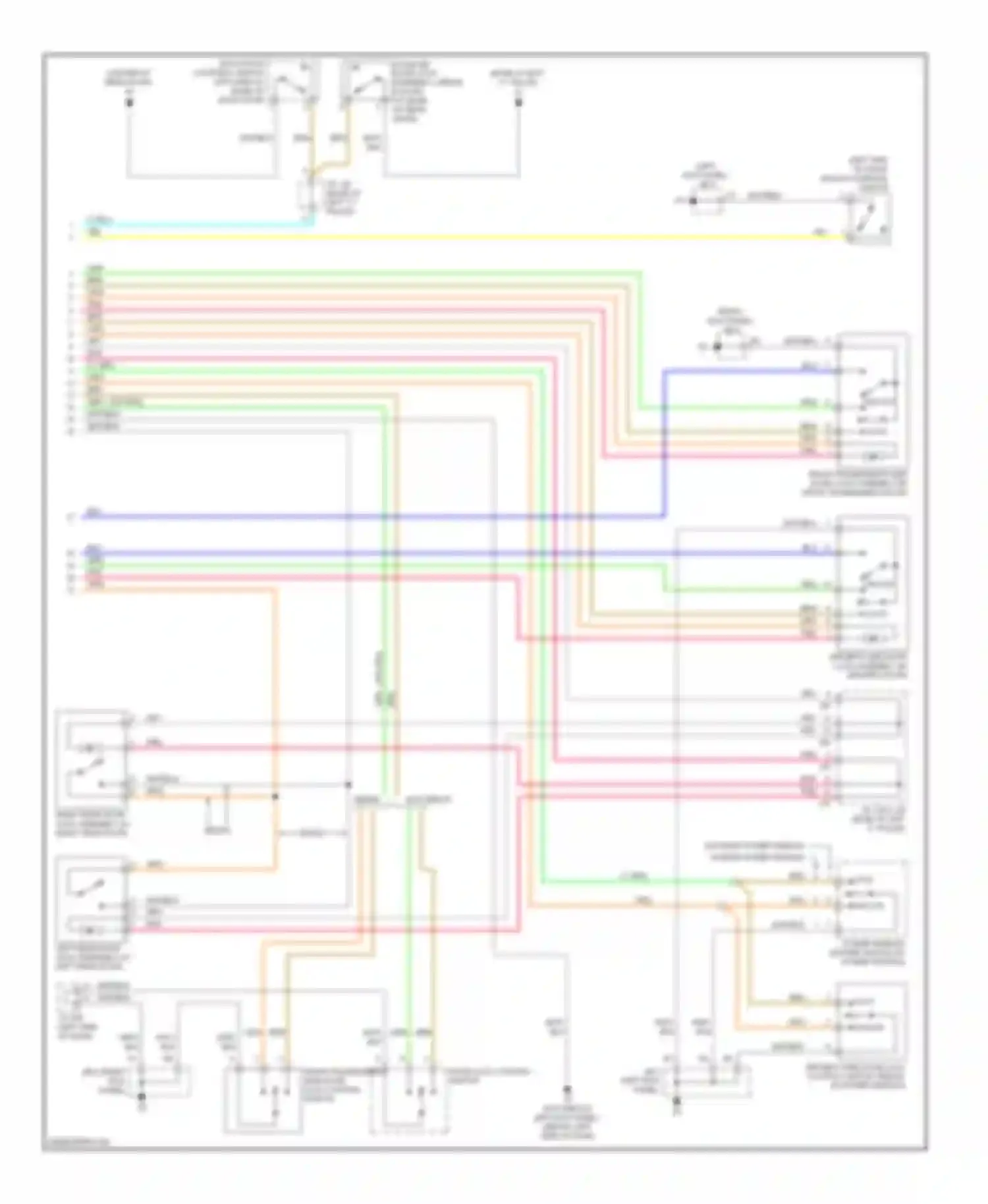 Yaris Toyota II (2005-2009): Forced entry circuit (2 of 2)