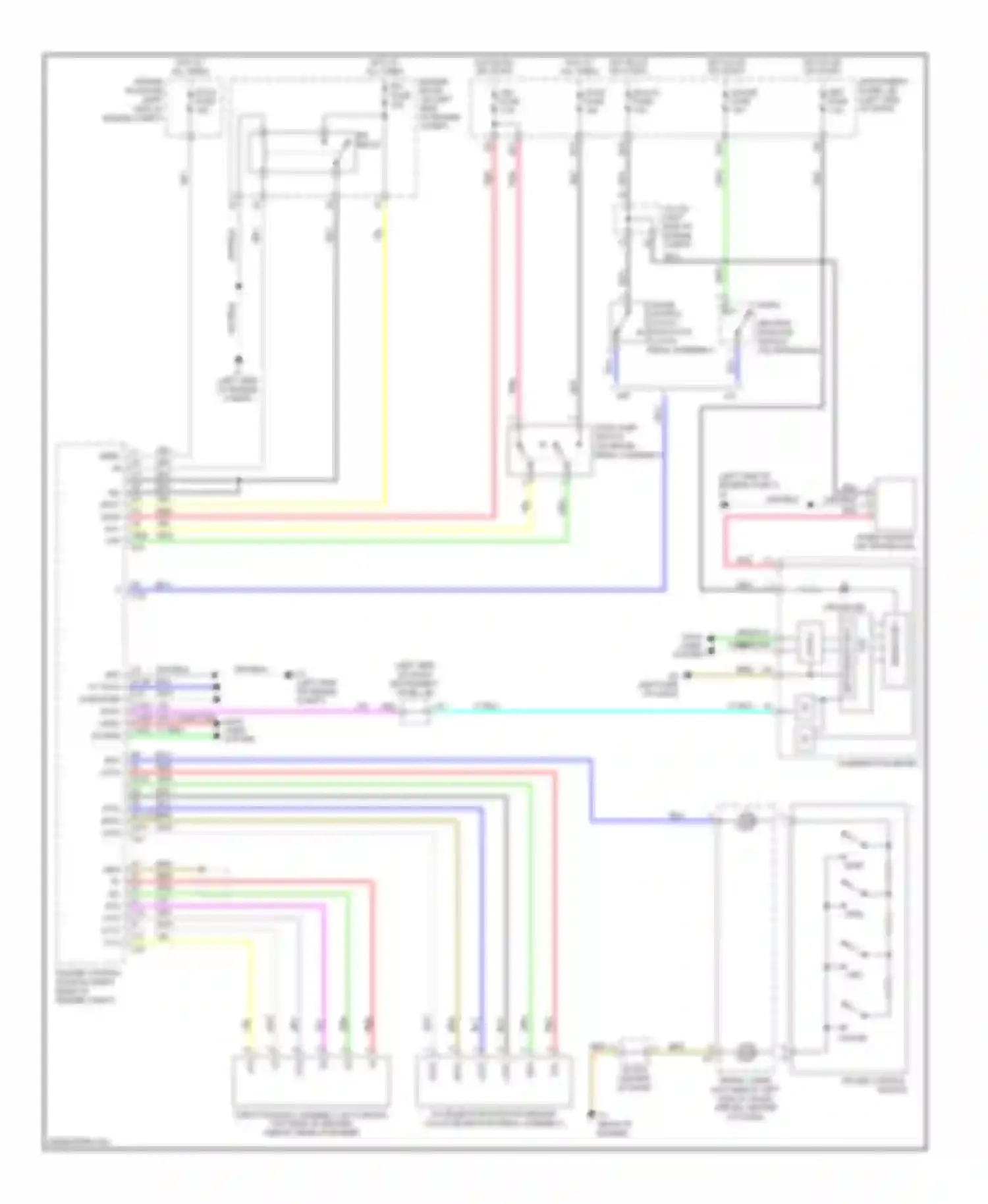 Yaris Toyota II (2005-2009): Cruise control circuit