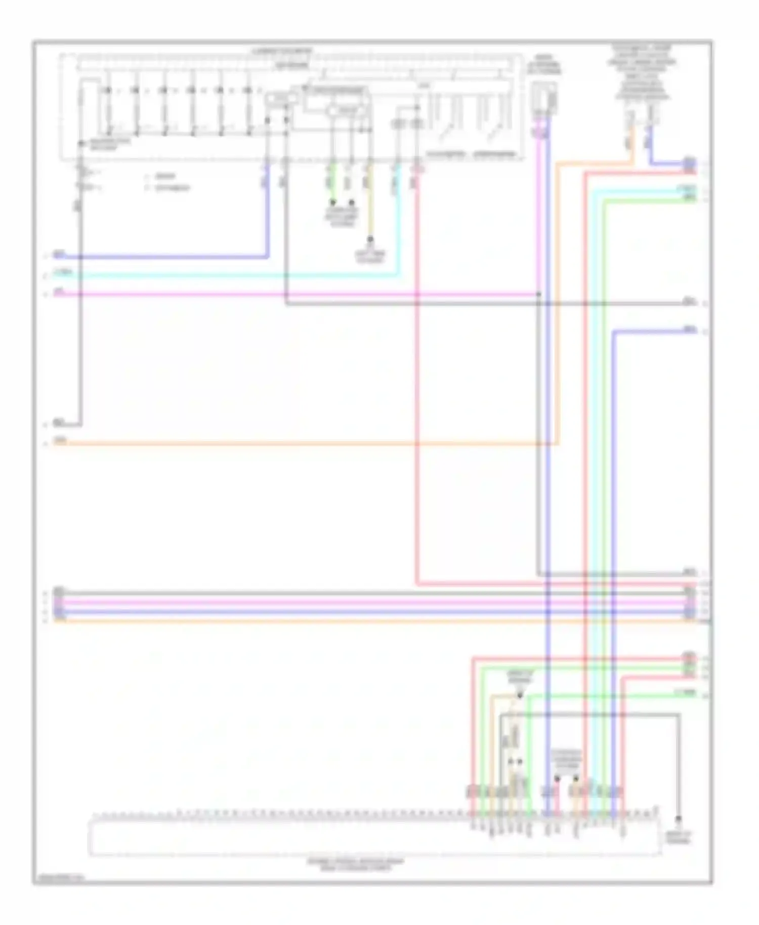 Yaris Toyota II (2005-2009): Wiring diagram engine performance 1.5l (2 of 4)