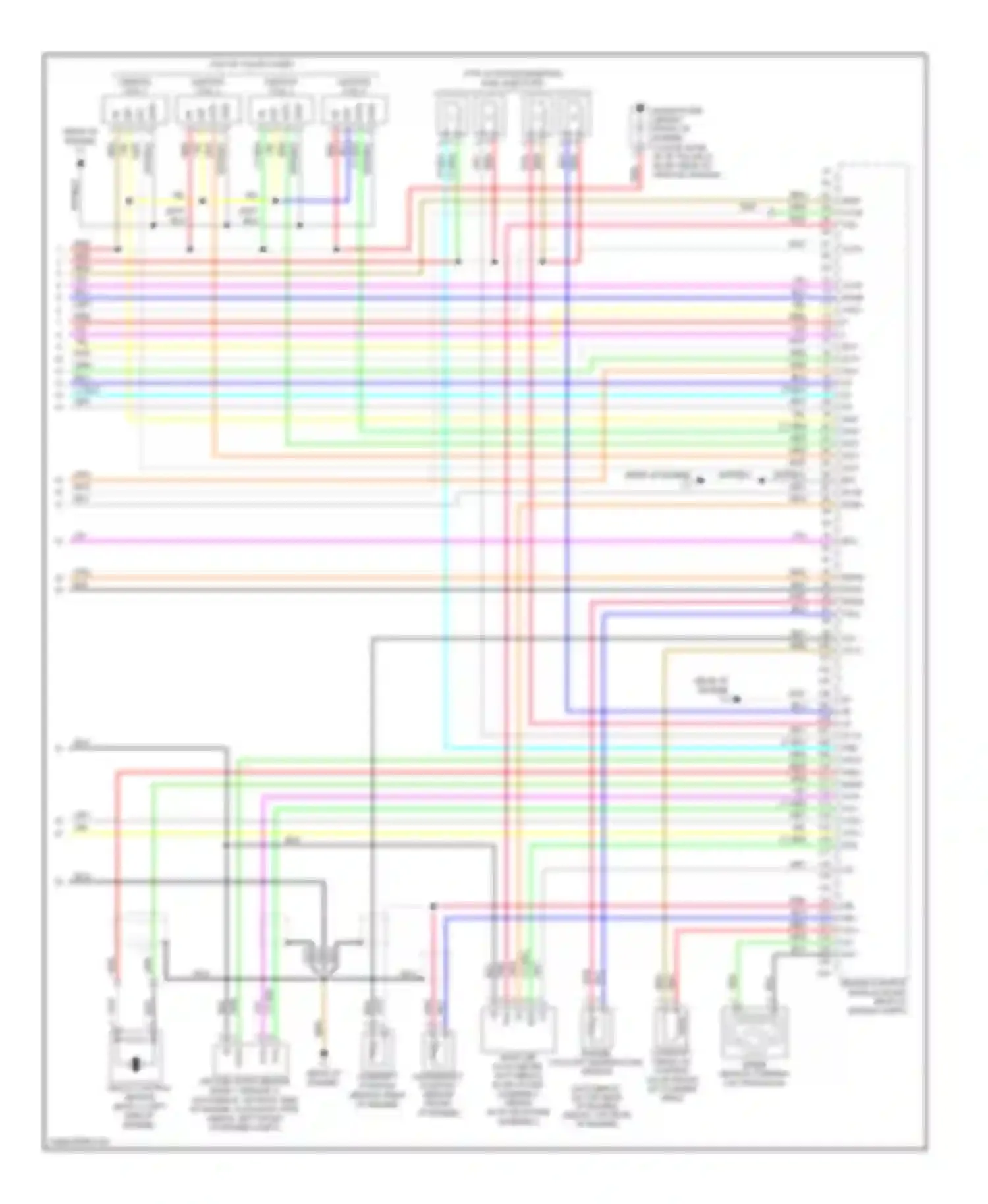 Yaris Toyota II (2005-2009): Wiring diagram engine performance 1.5l (4 of 4)