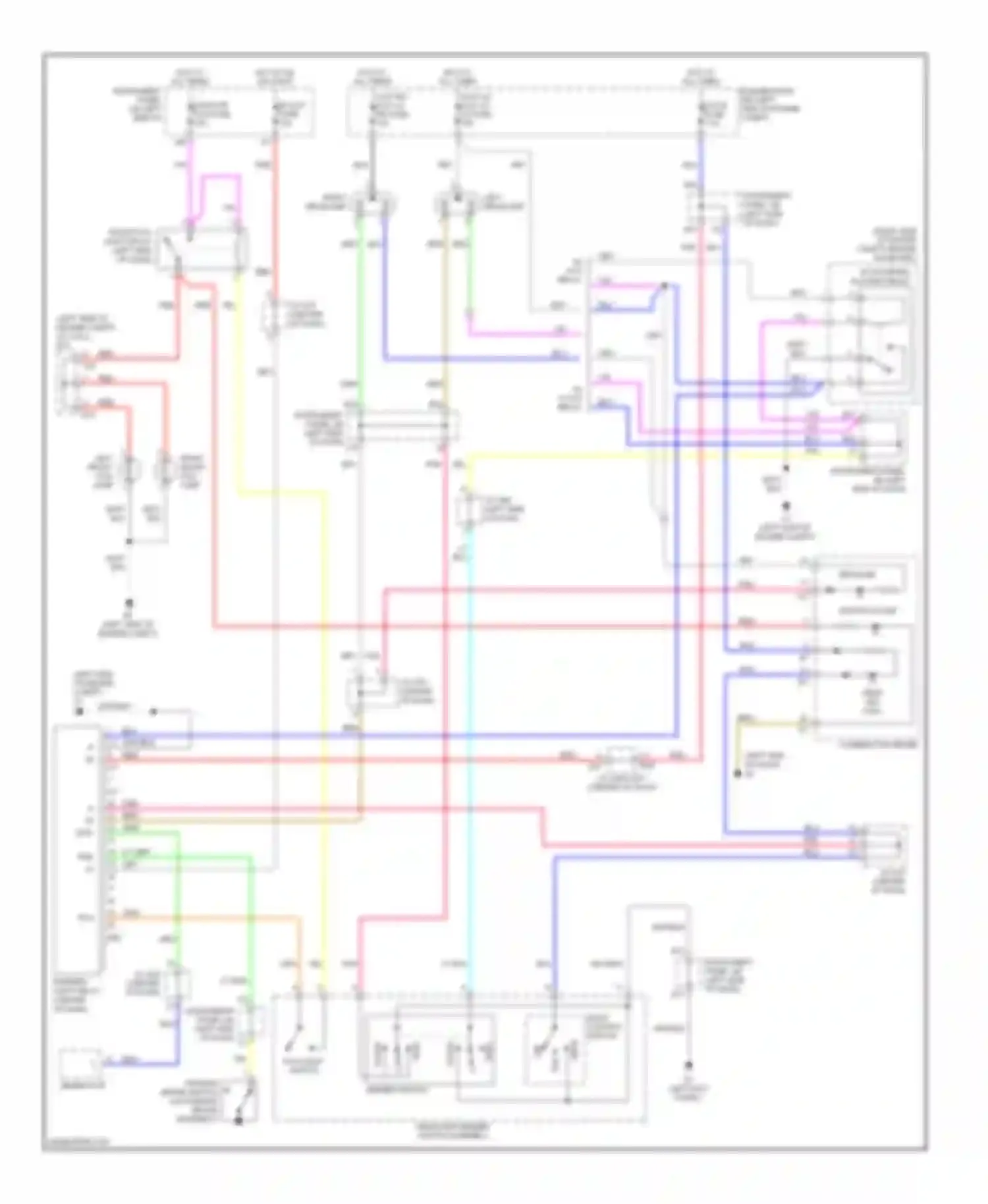 Yaris Toyota II (2005-2009): Headlights circuit, hatchback