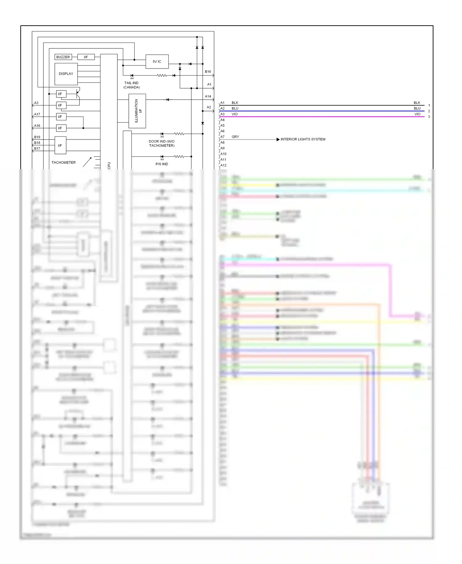 Wiring diagram can controller for Toyota Yaris II (2005-2009) (5 of 8)