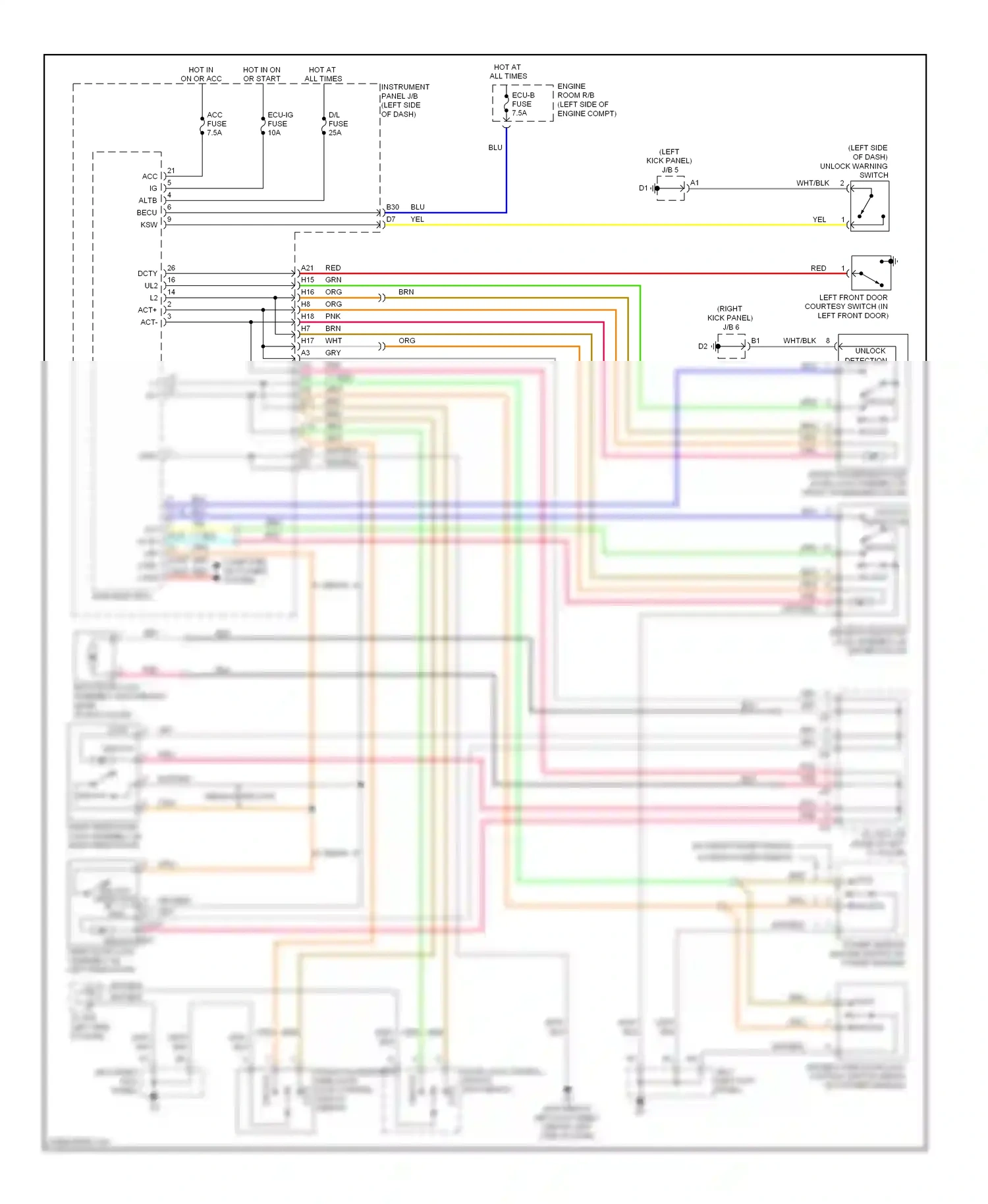 Wiring diagram computer data lines system for Toyota Yaris II (2005-2009) (9 of 14)