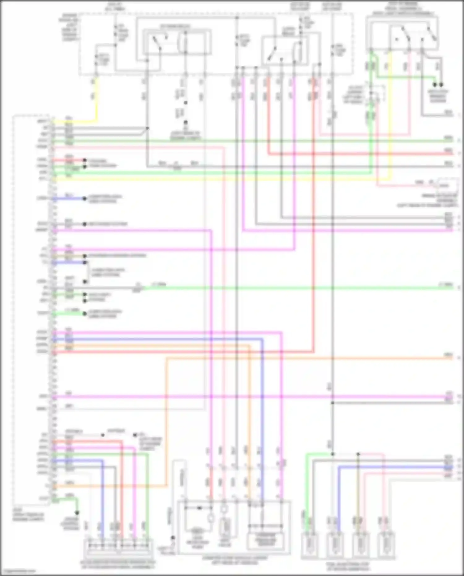 Yaris Toyota III facelift 2 (2016-2020): Wiring diagram engine performance 1.5l (1 of 4)
