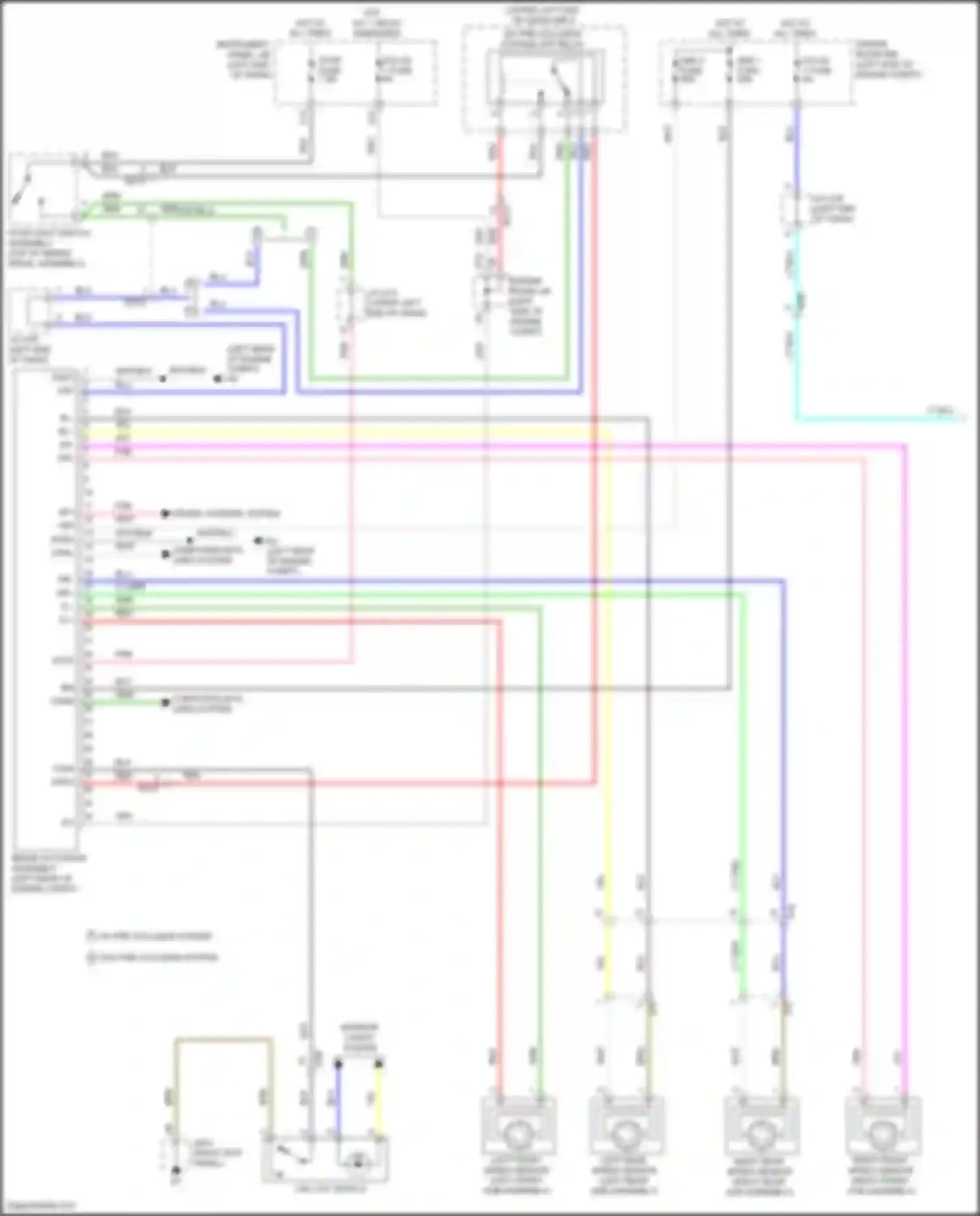 Wiring diagram computer data lines system for Toyota Yaris III facelift 2 (2016-2020) (11 of 39)