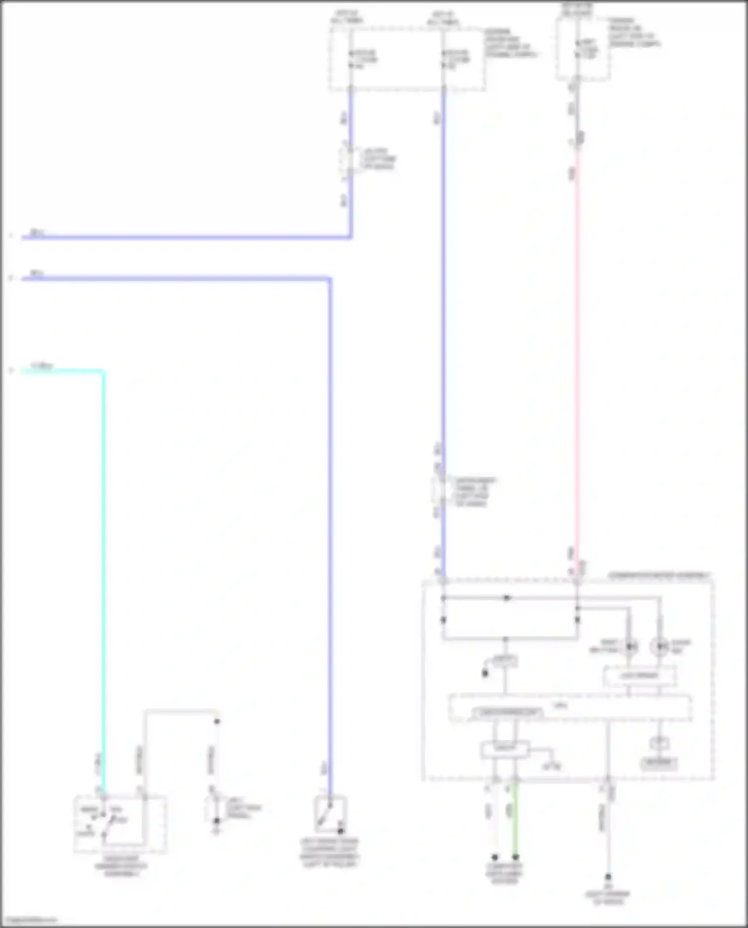 Wiring diagram computer data lines system for Toyota Yaris III facelift 2 (2016-2020) (7 of 39)