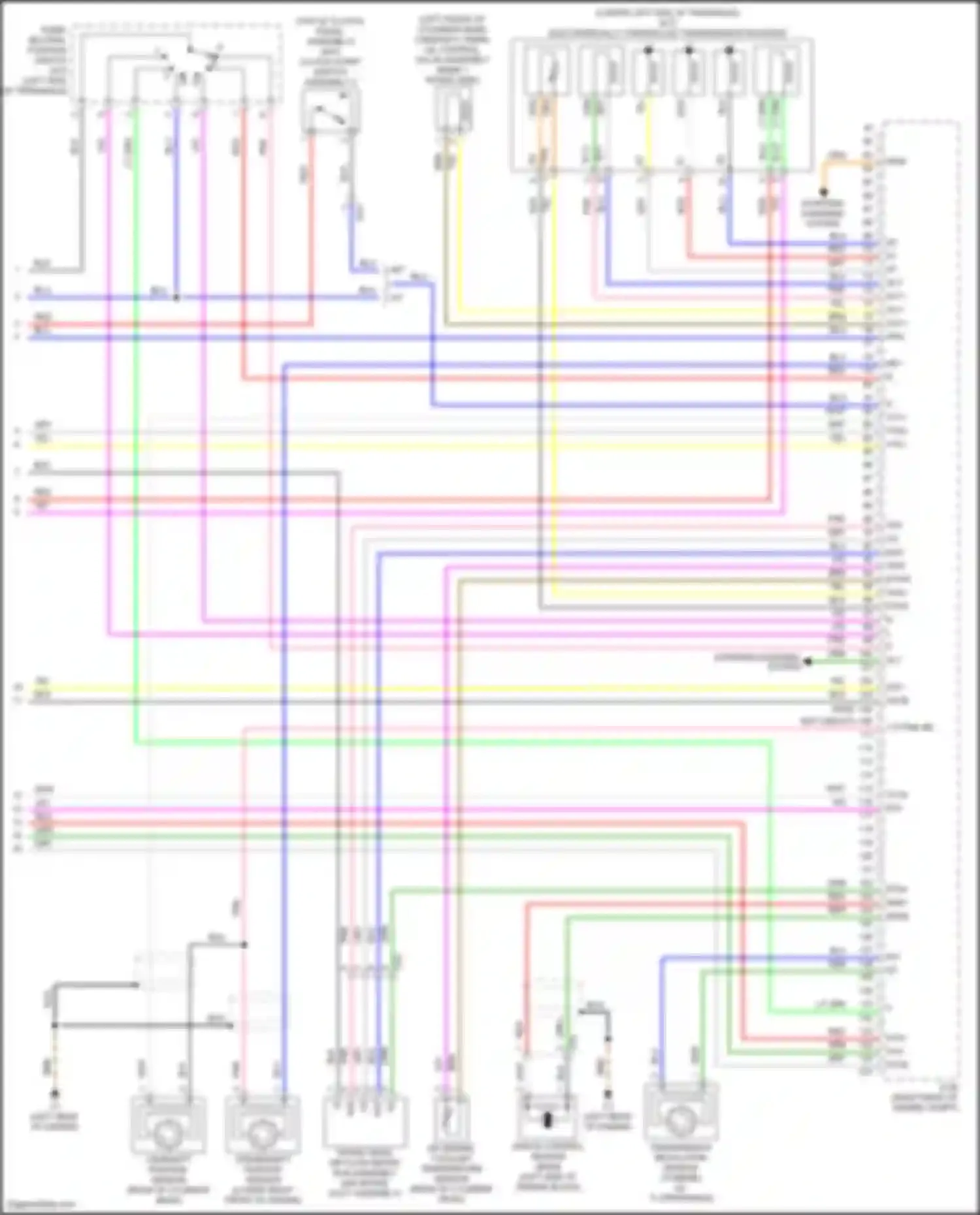 Wiring diagram crankshaft position sensor for Toyota Yaris III facelift 2 (2016-2020) (1 of 1)