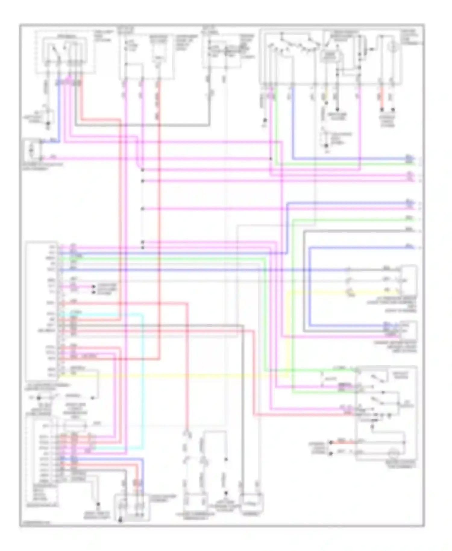 Yaris Toyota III (2010-2014): Manual a/c circuit, hatchback (1 of 2)