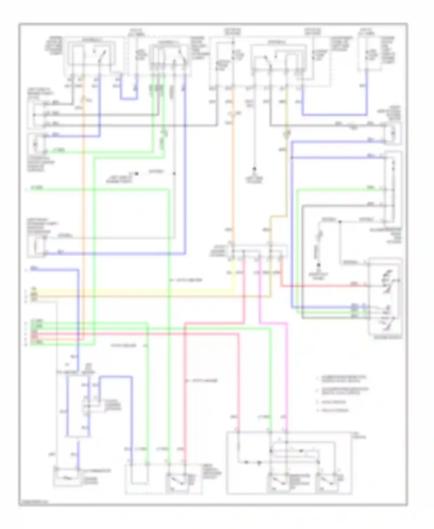Yaris Toyota III (2010-2014): Manual a/c circuit, sedan (2 of 2)