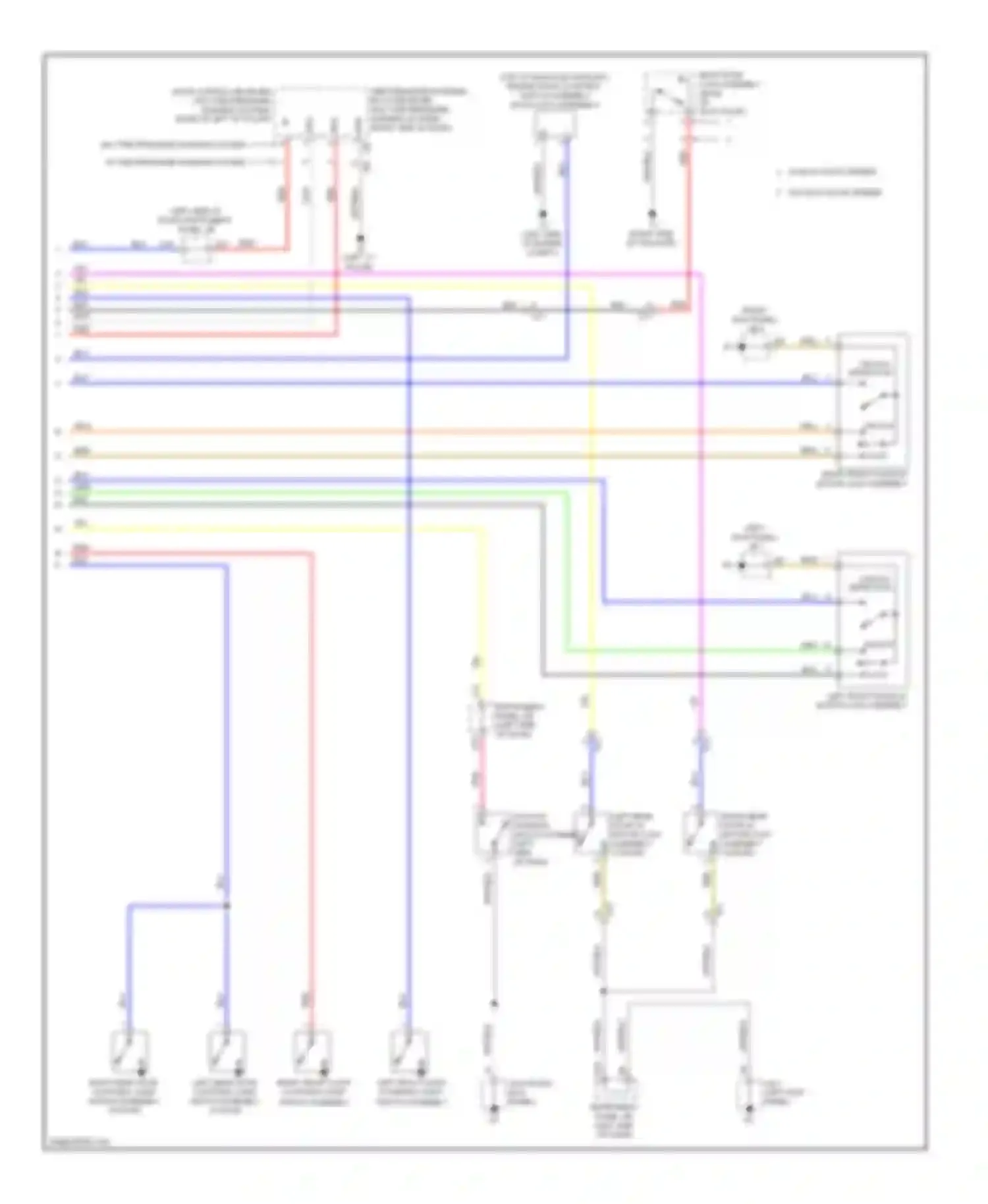 Yaris Toyota III (2010-2014): Forced entry circuit, hatchback (2 of 2)