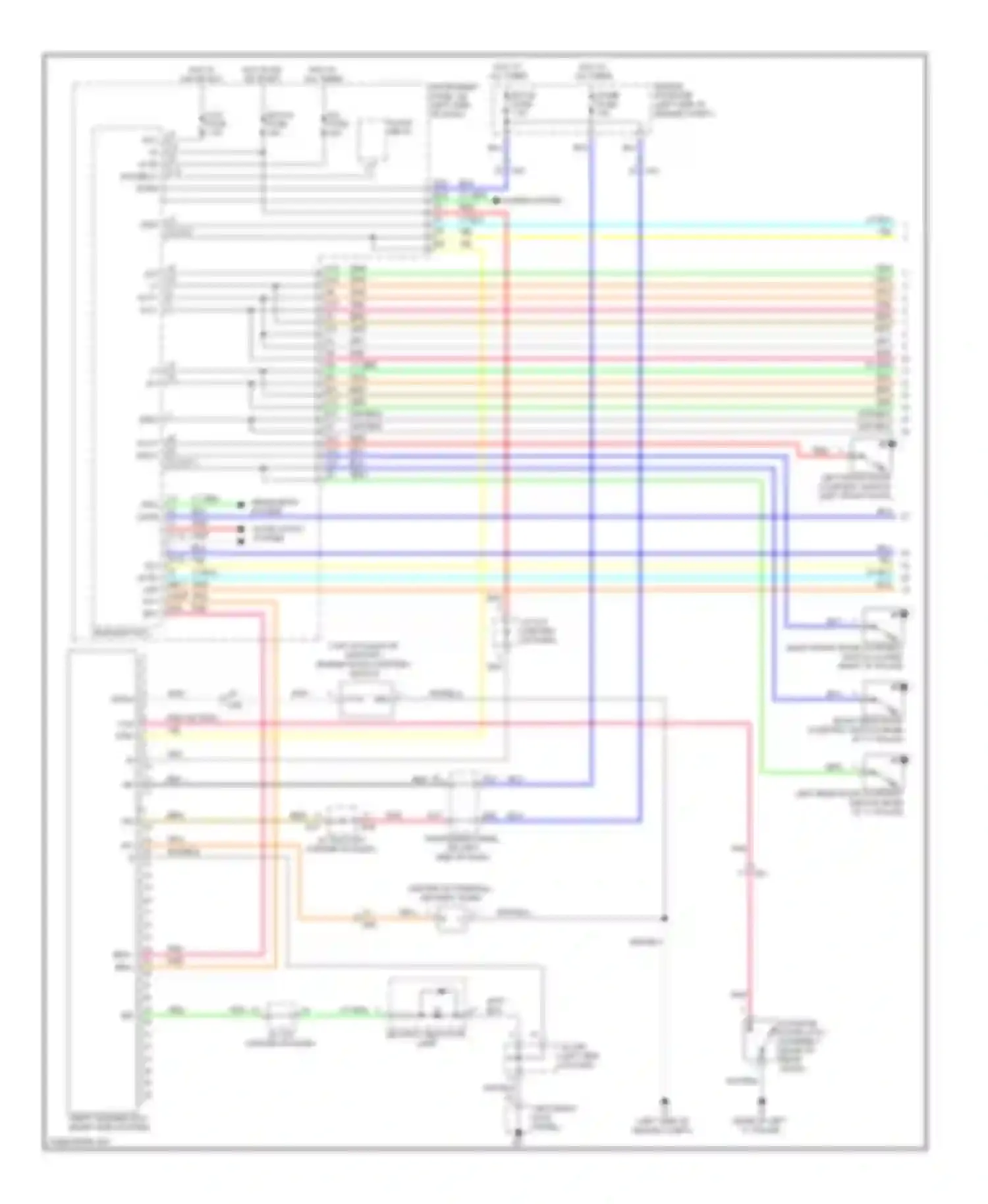 Yaris Toyota III (2010-2014): Forced entry circuit, sedan (1 of 2)